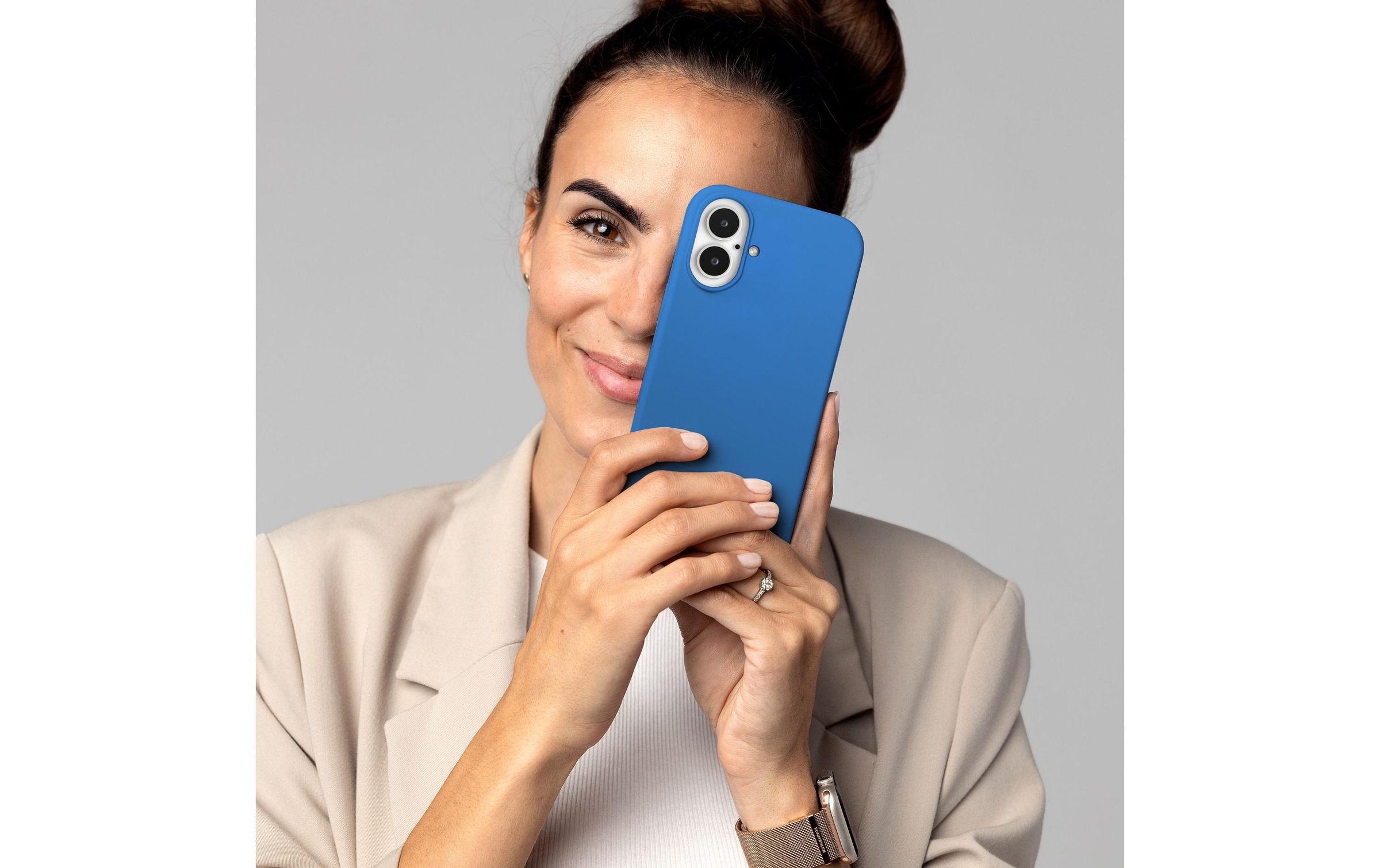 VONMÄHLEN Backcover »Soft Silicone iPhone 16« iPhone 16