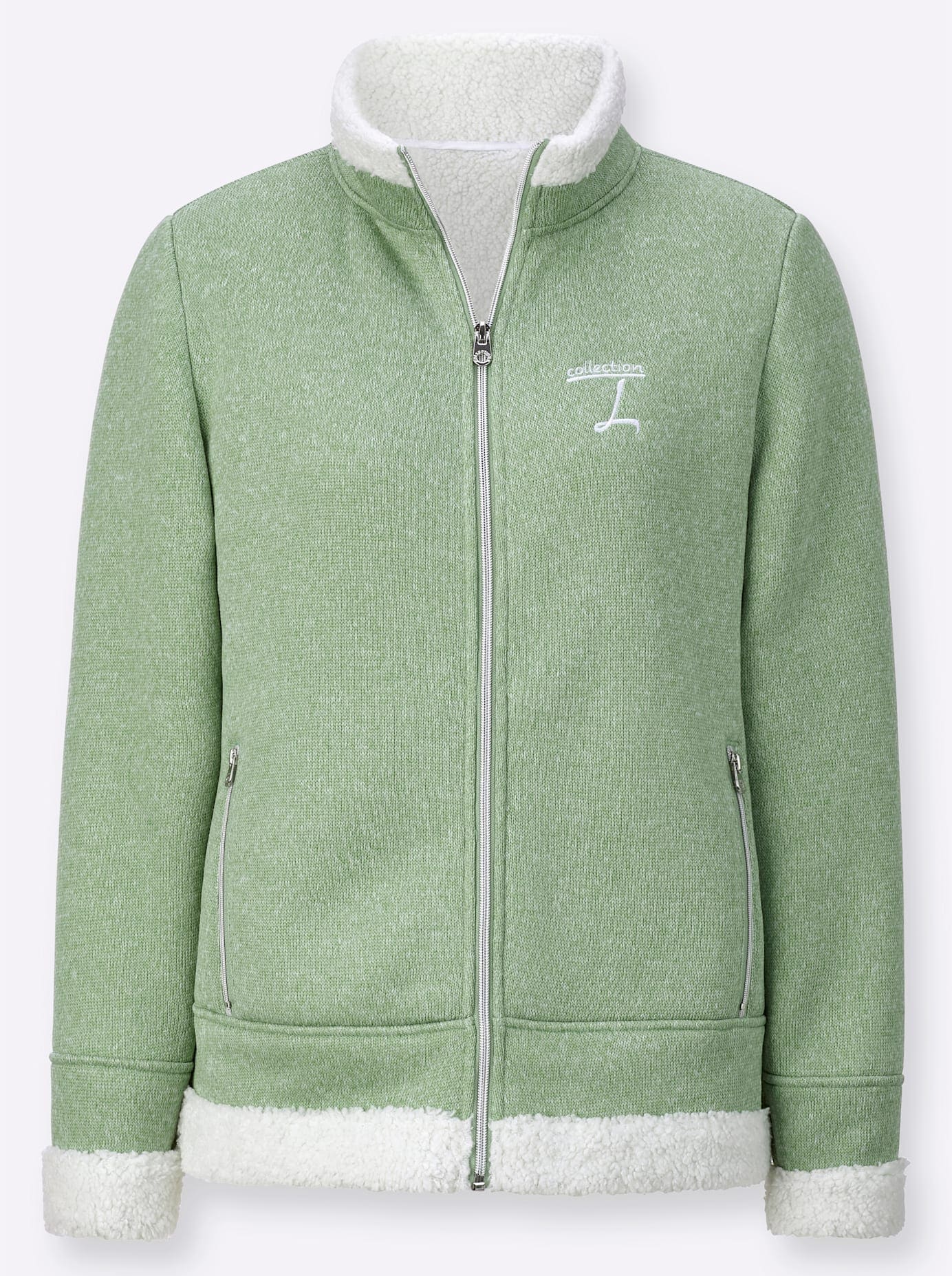Casual Looks Strickfleecejacke