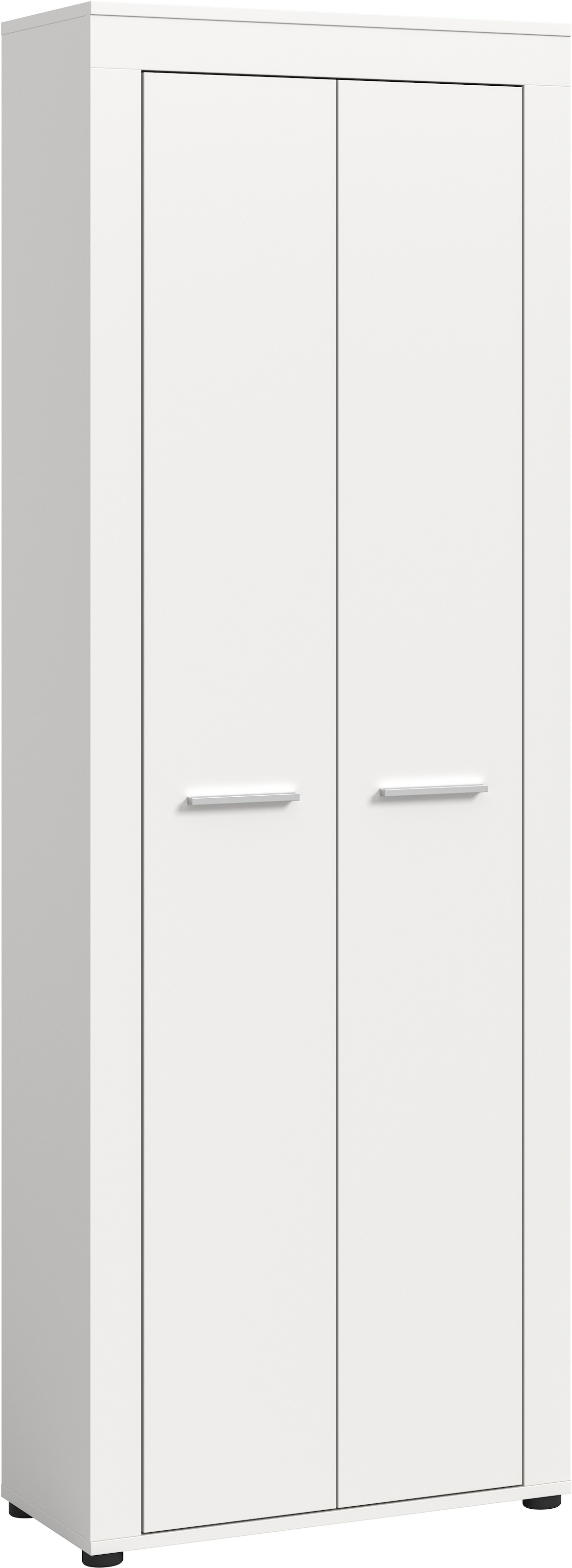 Image of Home affaire Garderobenschrank "AOSTA, Höhe 191cm, 2 Türen, 1 Boden, 1 Kleiderstange" in verschiedenen Farbausführungen erhältlich, individuell kombinierbar, 1 Stk. tlg. Flurschrank, Kleiderschrank, Hochschrank, Garderobe, Flur, Schrank