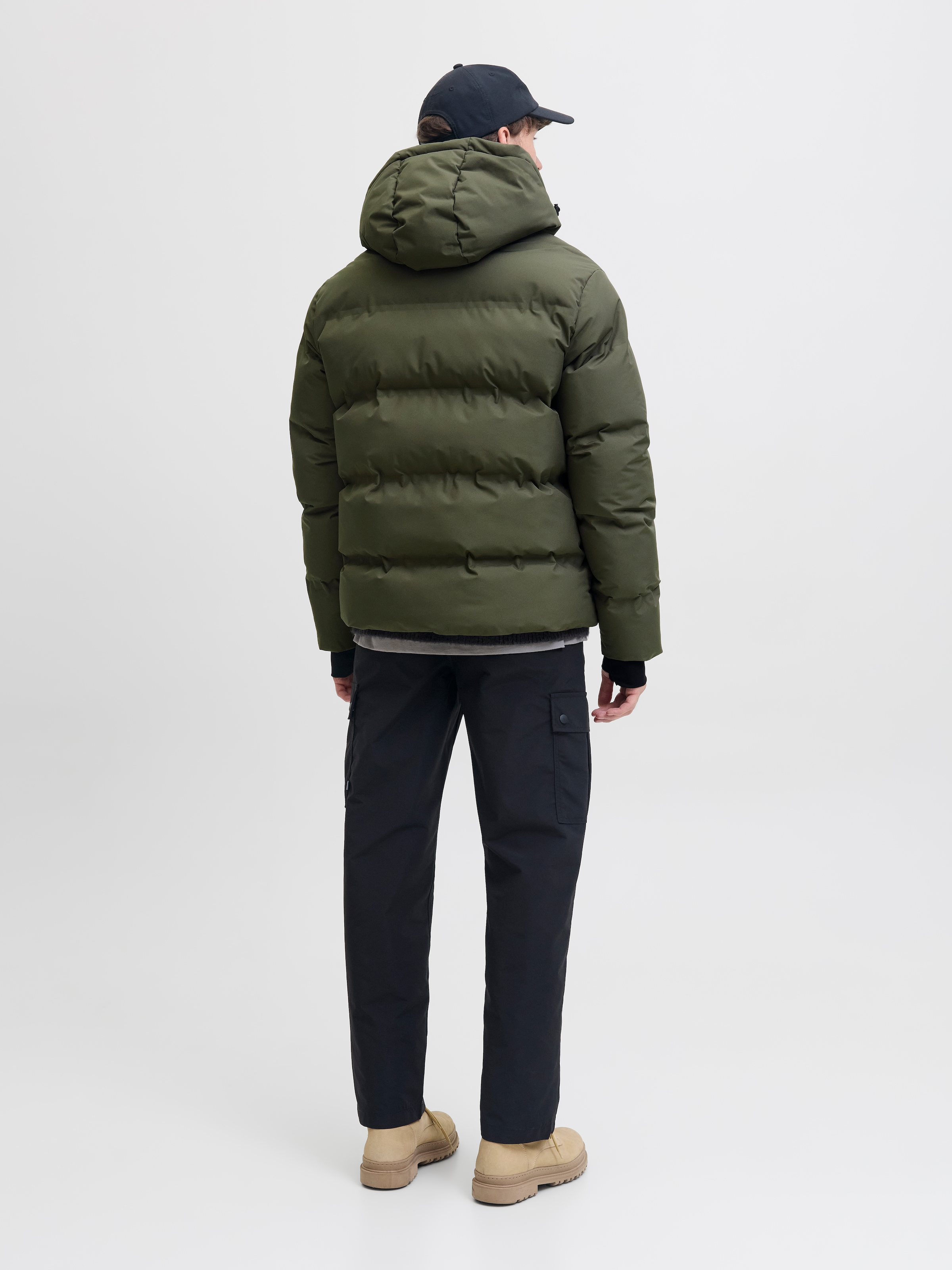 Jack & Jones Veste matelassée »JCOFUSION PUFFER JACKET« mit Kapuze
