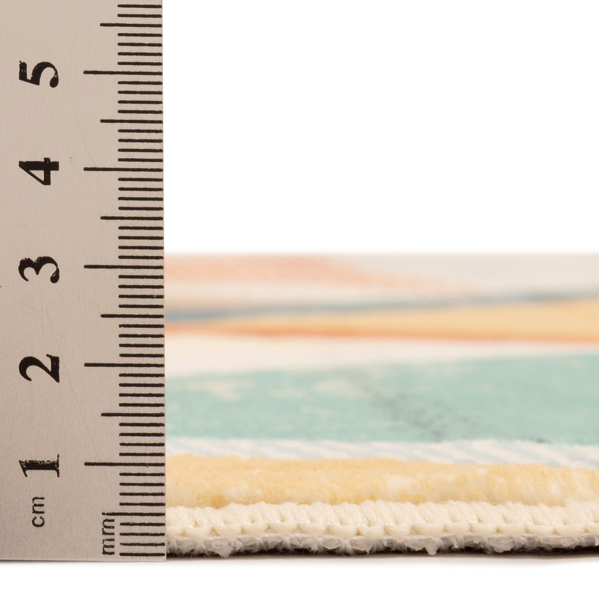 Gino Falcone Tapis de bain »Aquata GF-166, Badvorleger, Badezimmer Teppich« Höhe 7 mm revêtement antidérapant Badteppich, bedruckt, modernes Design, rechteckig