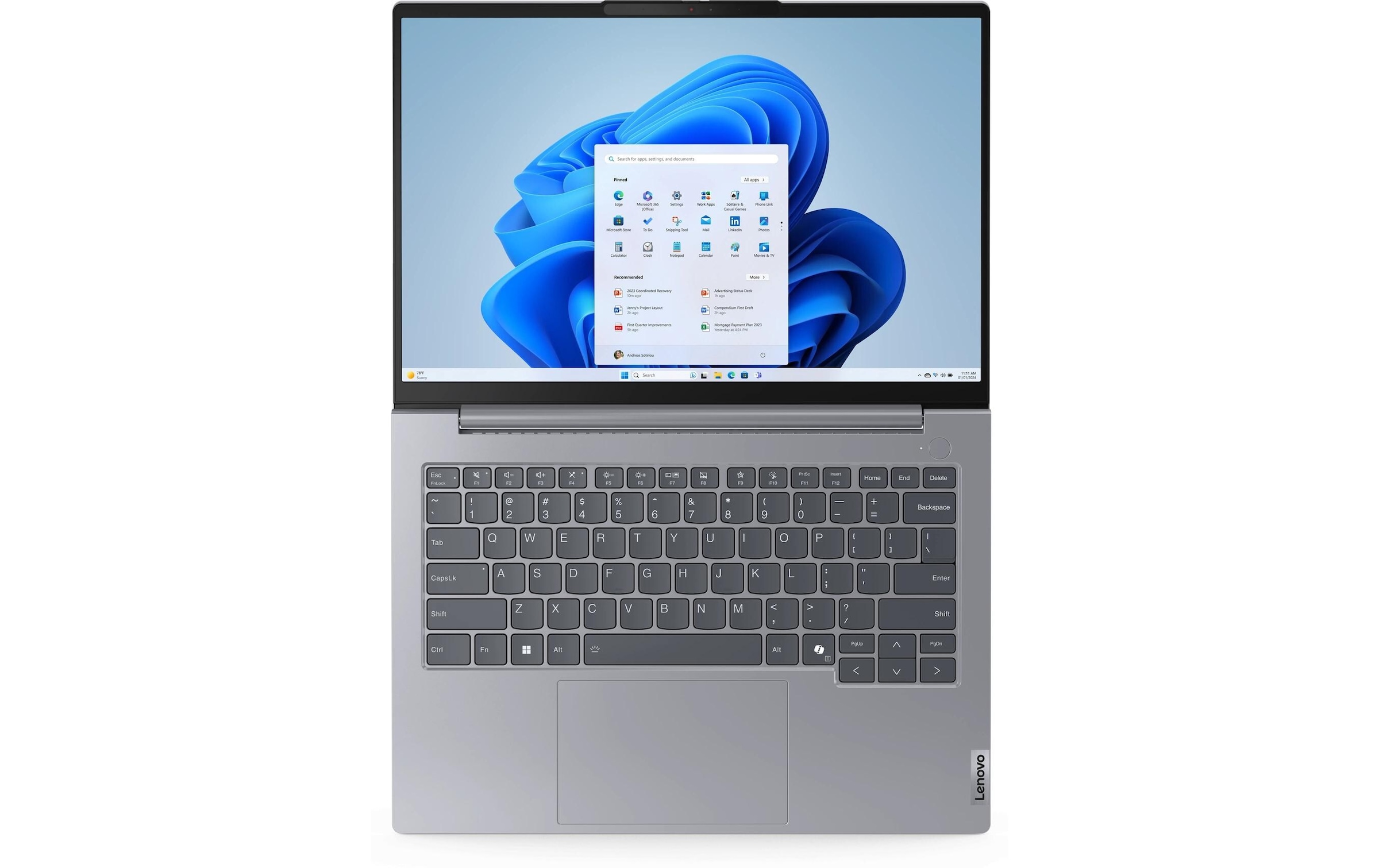 Lenovo Notebook »ThinkBook 14 G7 ARP (AMD)«, 35,42 cm, / 14 Zoll, AMD, Ryzen 7, Radeon, 1000 GB SSD