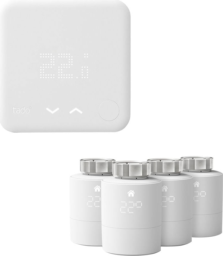 Image of Tado Smart-Home Starter-Set »4x Heizungsthermostate + 1x Smart Thermostat (wired) inkl. Internet Bridge V3+«, (2 St.) bei Ackermann Versand Schweiz