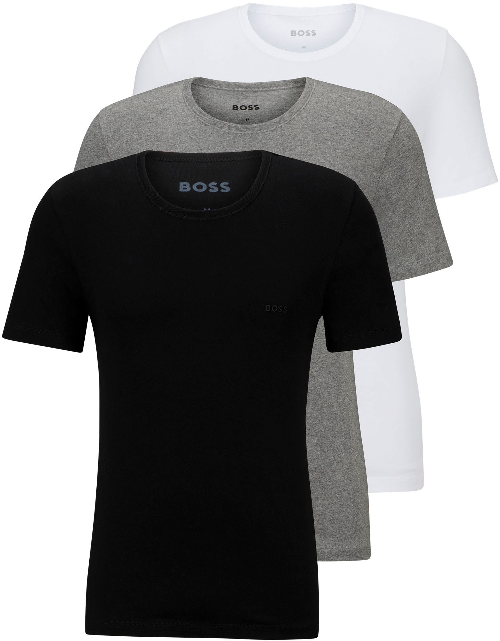 BOSS T-Shirt »Rundhals BOSS ONE x David Beckham«, mit dezentem BOSS Logo-Print