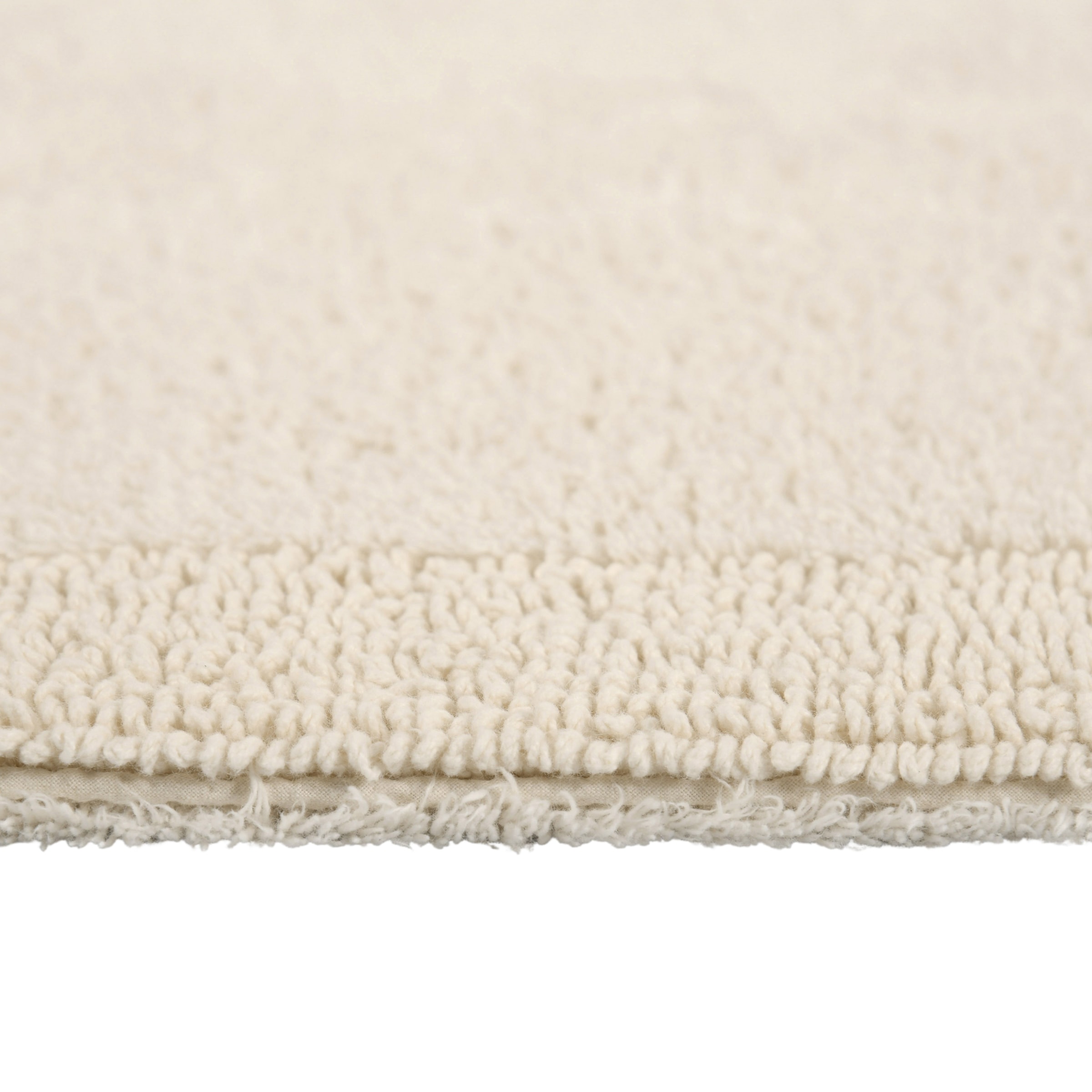 GOODproduct Badematte »Kapra, Badvorleger, Badezimmer Teppich« Höhe 14 mm beidseitig nutzbar | fussbodenheizungsgeeignet | strapazierfähig mit Bordüre, Badteppich, Badematte, Baumwolle