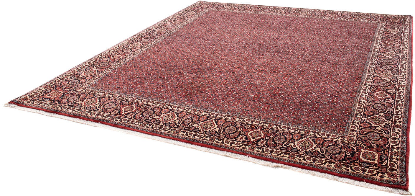 Image of morgenland Orientteppich »Perser - Bidjar - 288 x 256 cm - dunkelrot«, rechteckig, 15 mm Höhe, Wohnzimmer, Handgeknüpft, Einzelstück mit Zertifikat bei Ackermann Versand Schweiz