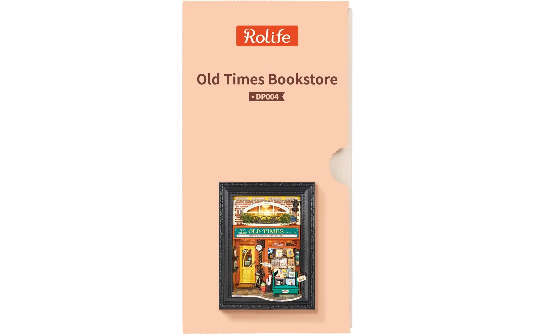   Modellbausatz »Rolife Old Times Bookstore mit LED« 157 Stk. tlg.