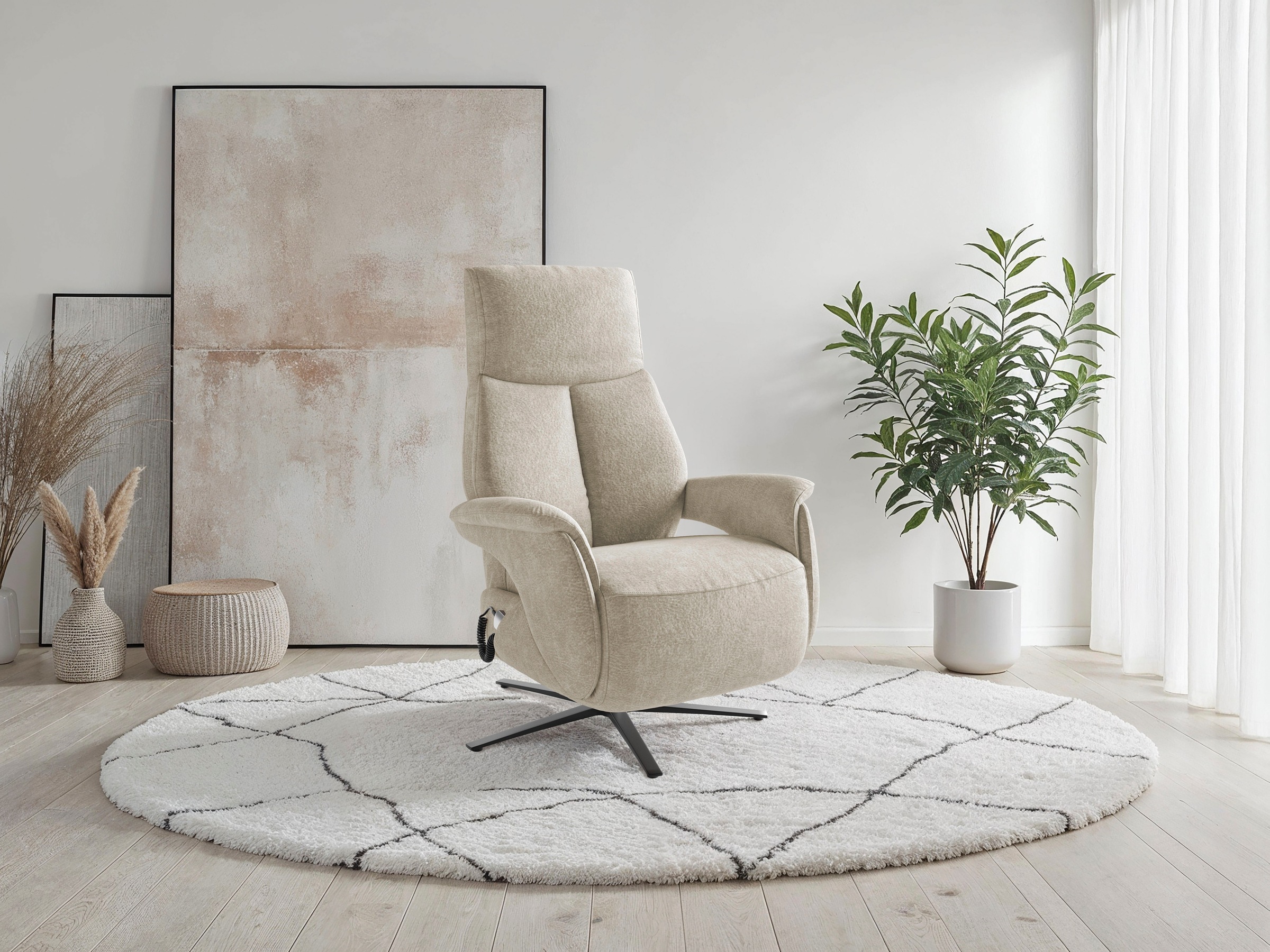 sit&more TV-Sessel "TV Lazy" mit Herz-Waage-Positon und 3 Motoren