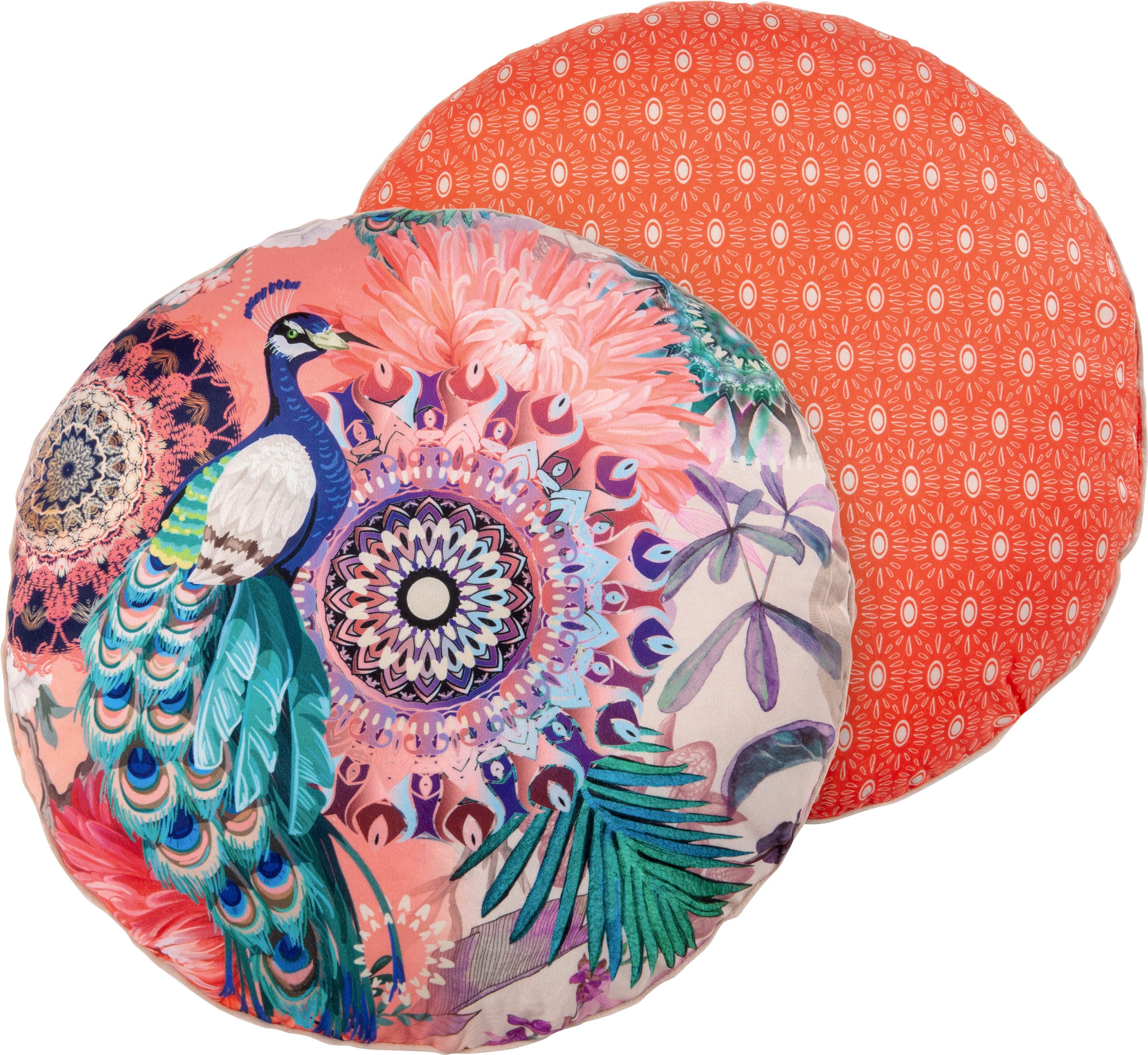 Image of hip Dekokissen »Lynouk«, (1 St., 1 55 cm rund Dekokissen - Mit biese), mit Biese bei Ackermann Versand Schweiz