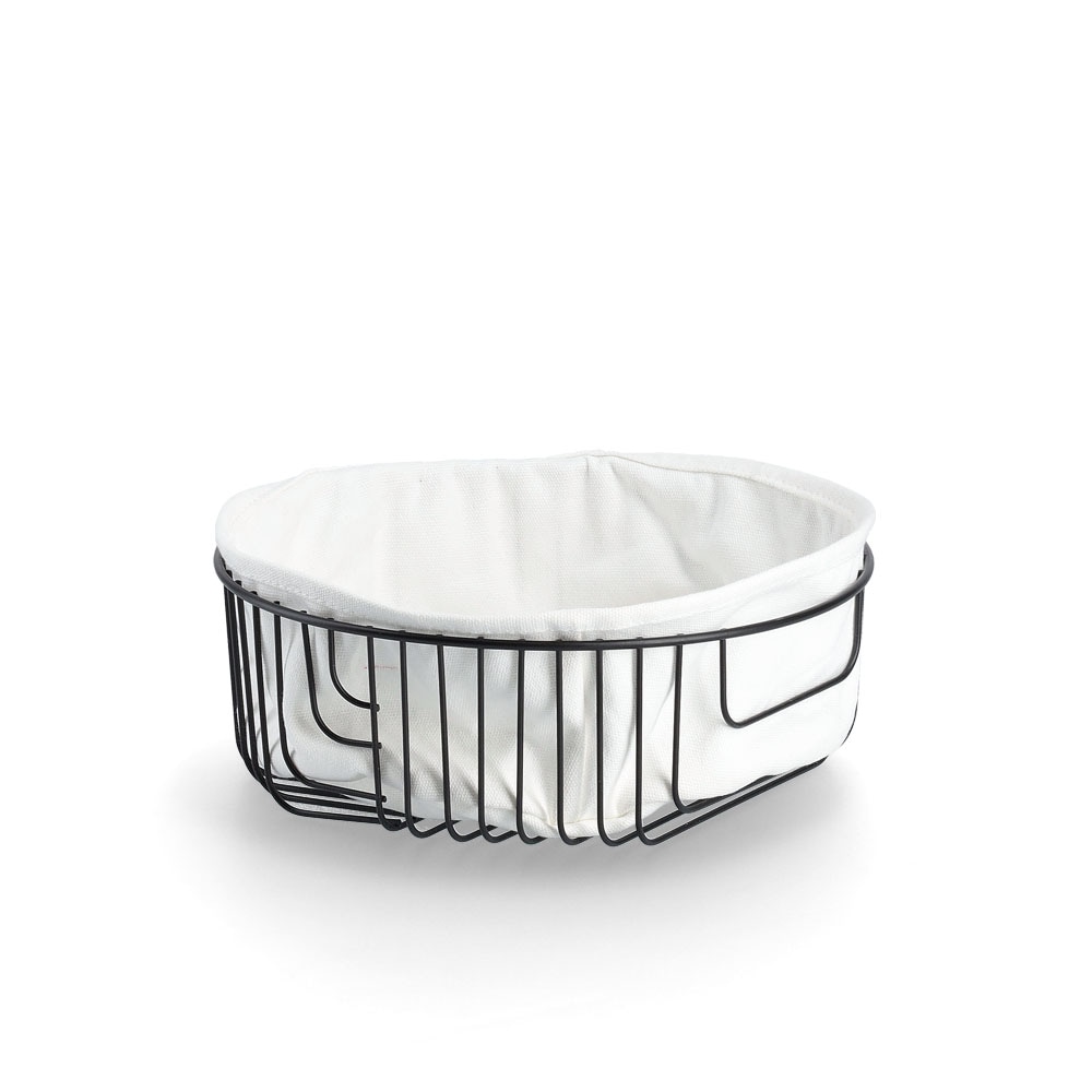 Zeller Present Brotkorb 1 Stk. tlg. Industrial-Stil, m. Beutel