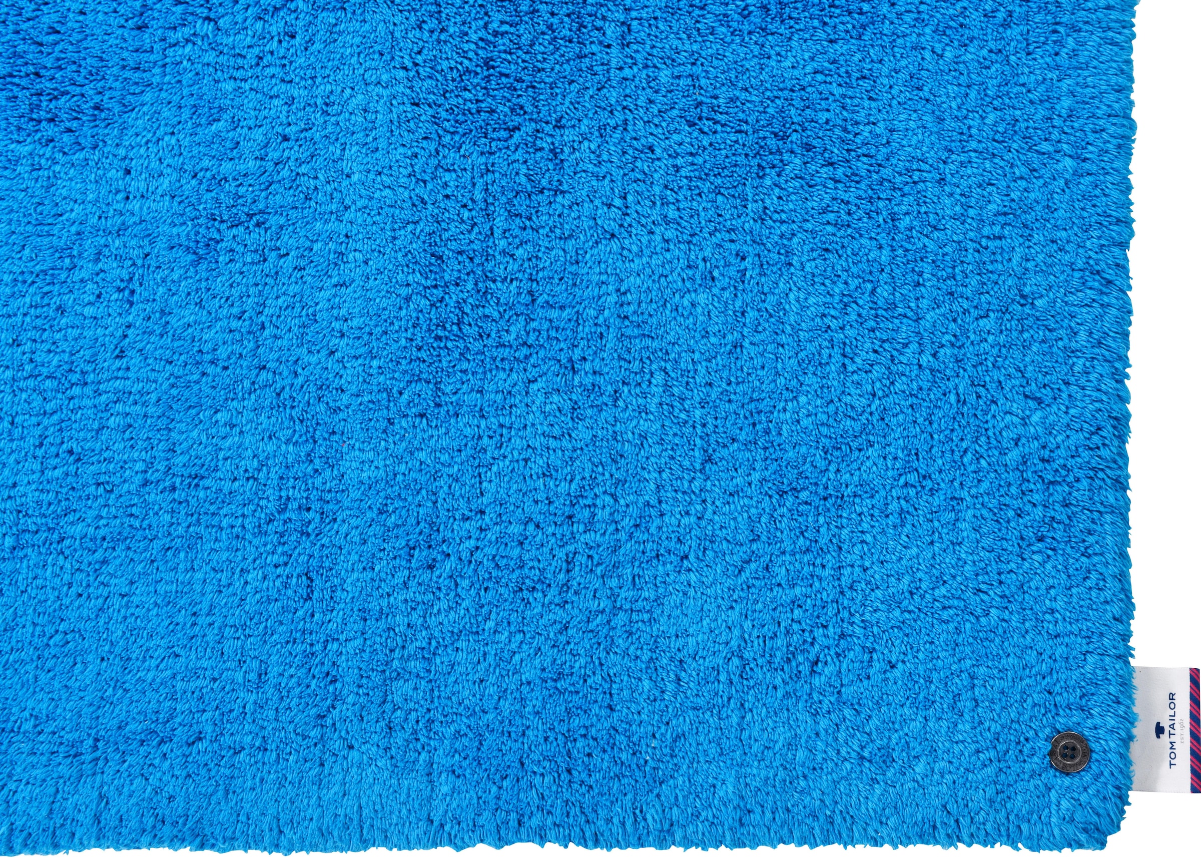 TOM TAILOR HOME Badematte »Cotton Double Uni«, beidseitig nutzbar-fussbodenheizungsgeeignet-strapazierfähig, Badteppich, Uni Farben, rechteckig & quadratisch erhältlich