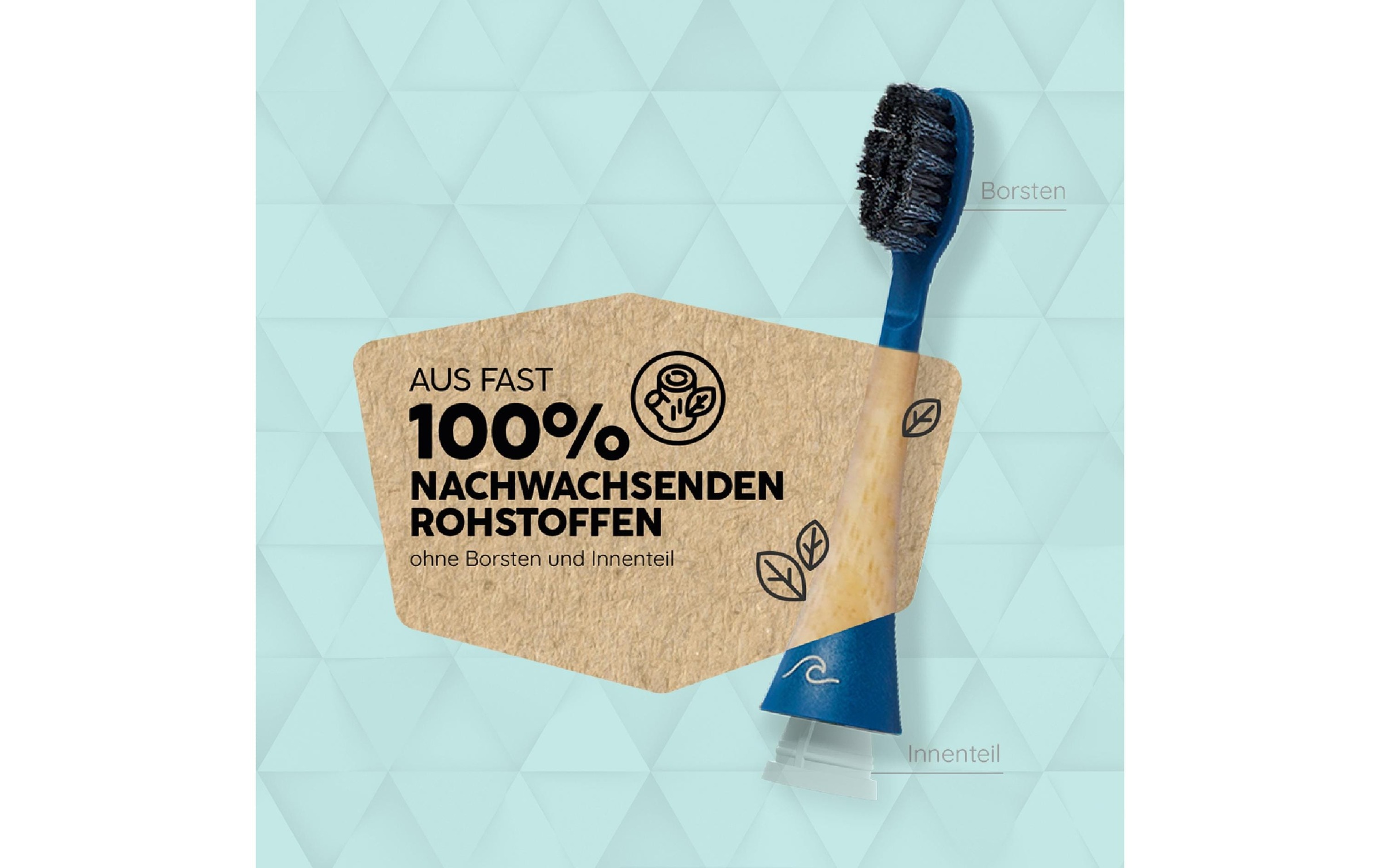 happybrush Aufsteckbürste »ECO VIBE 3 3 Stück«