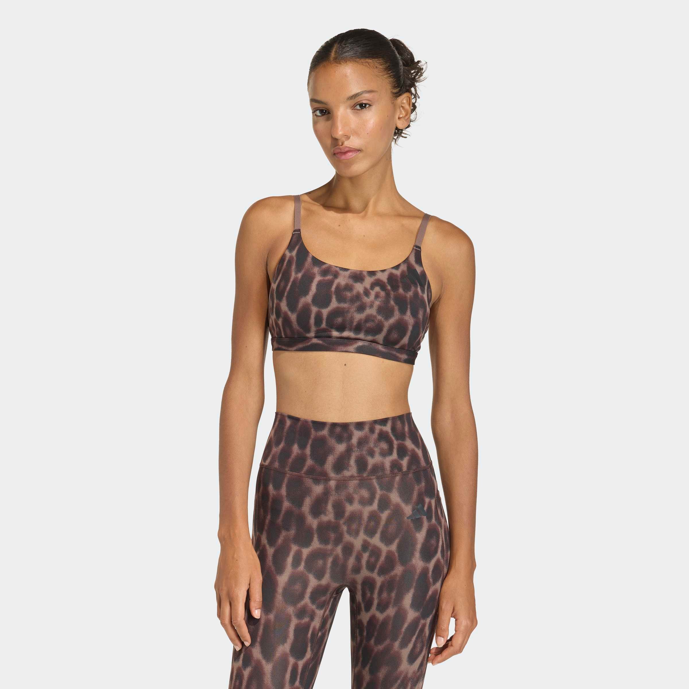 Image of adidas Performance Sport-BH "OPT AOP LS BRA"