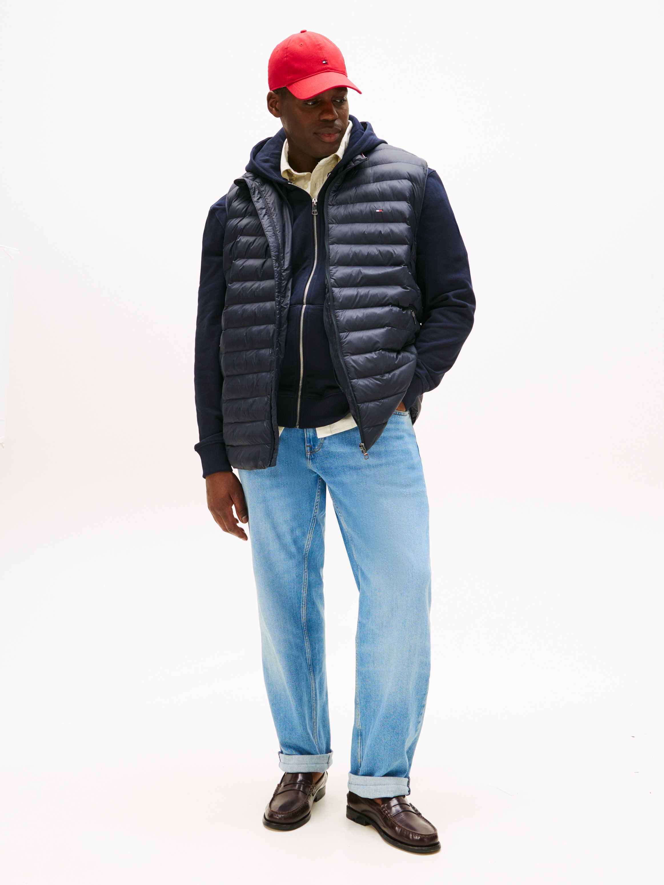 Tommy Hilfiger Big & Tall Steppweste »BT-CORE PACKABLE RECYCLED VEST-B«, Grosse Grössen