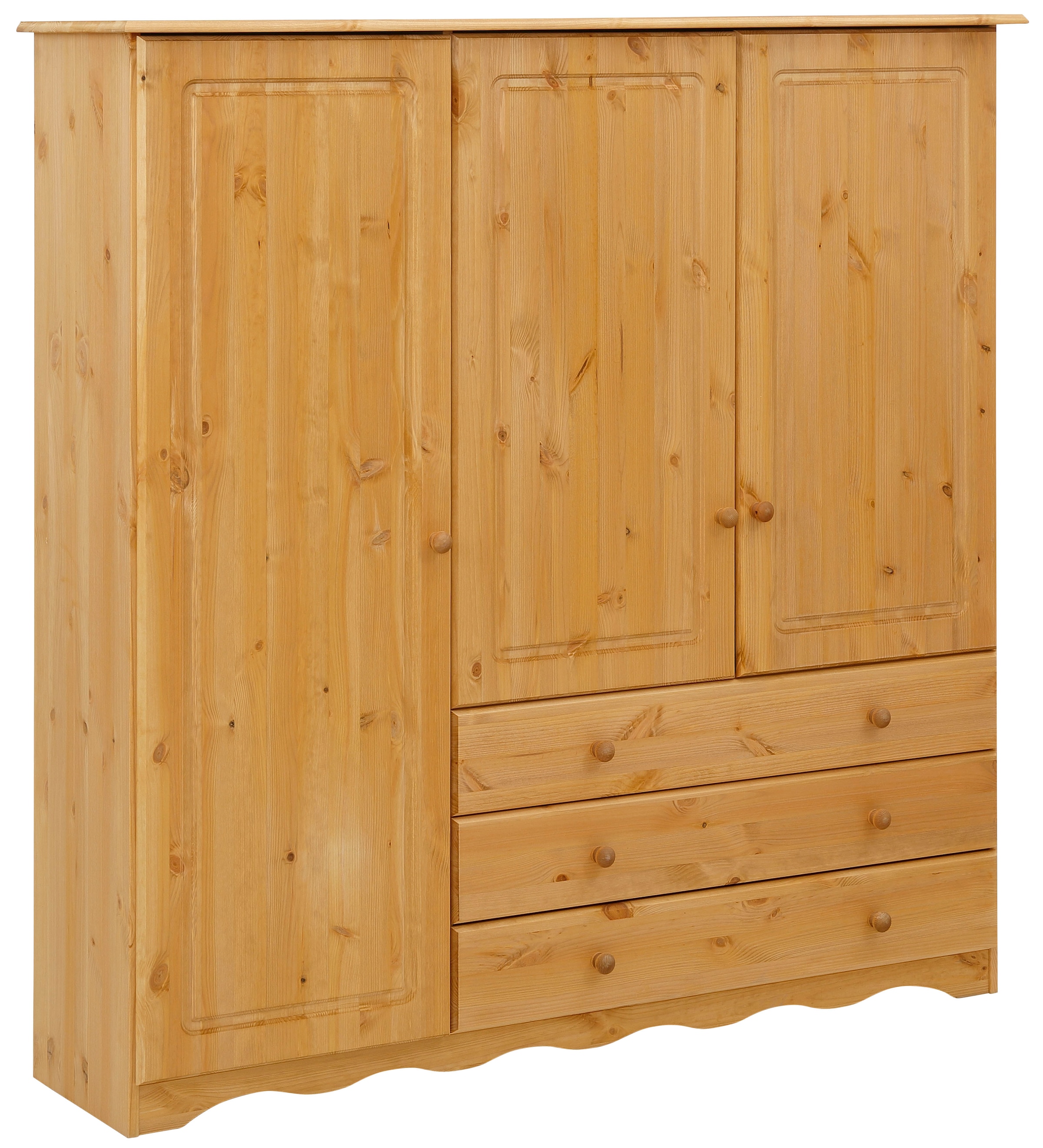 Image of Home affaire Wäscheschrank "Minik" aus schönem massivem Kiefernholz, in unterschiedlichen Farbvarianten