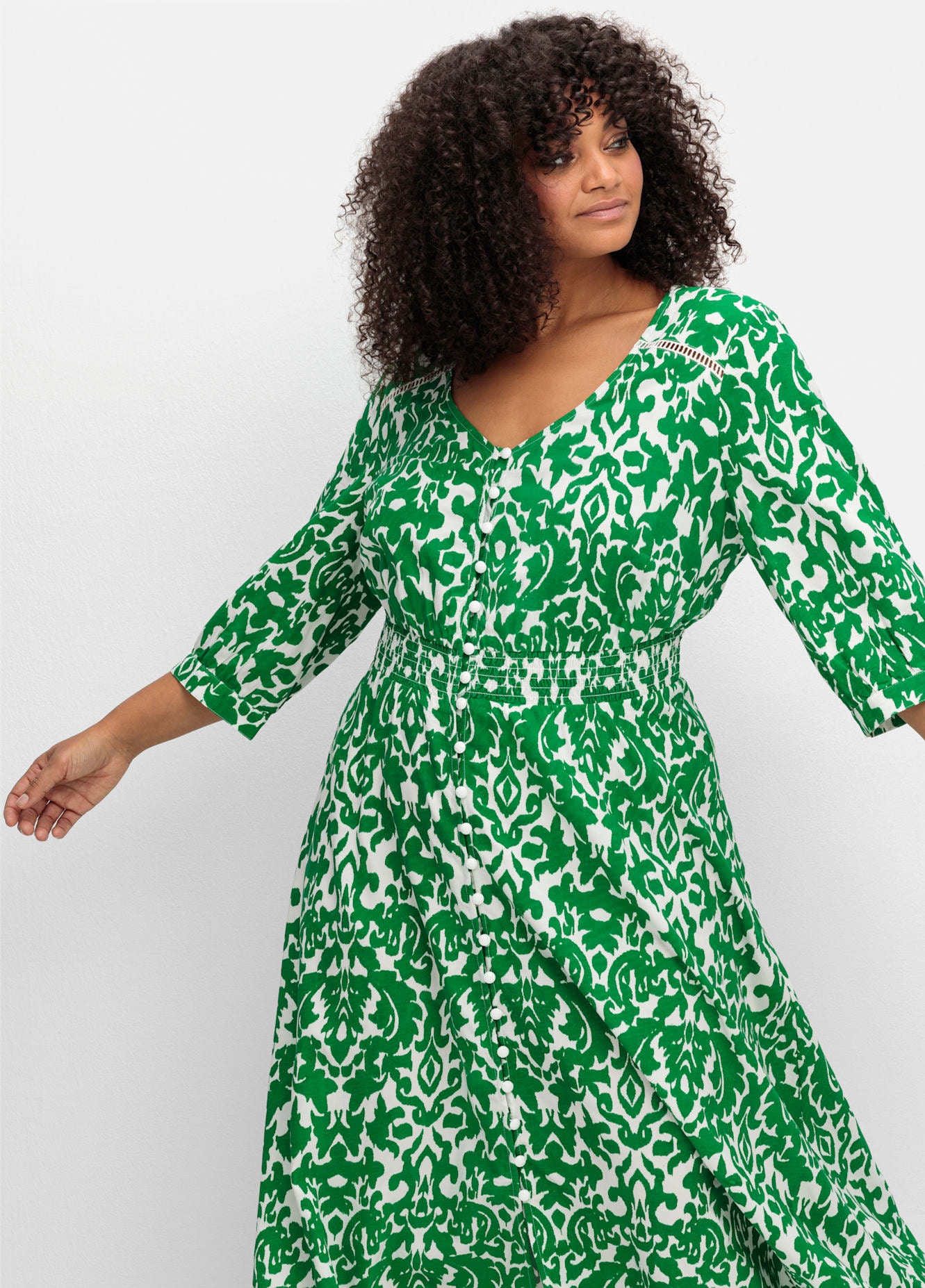 Image of sheego by Joe Browns Druckkleid "Druckkleid"