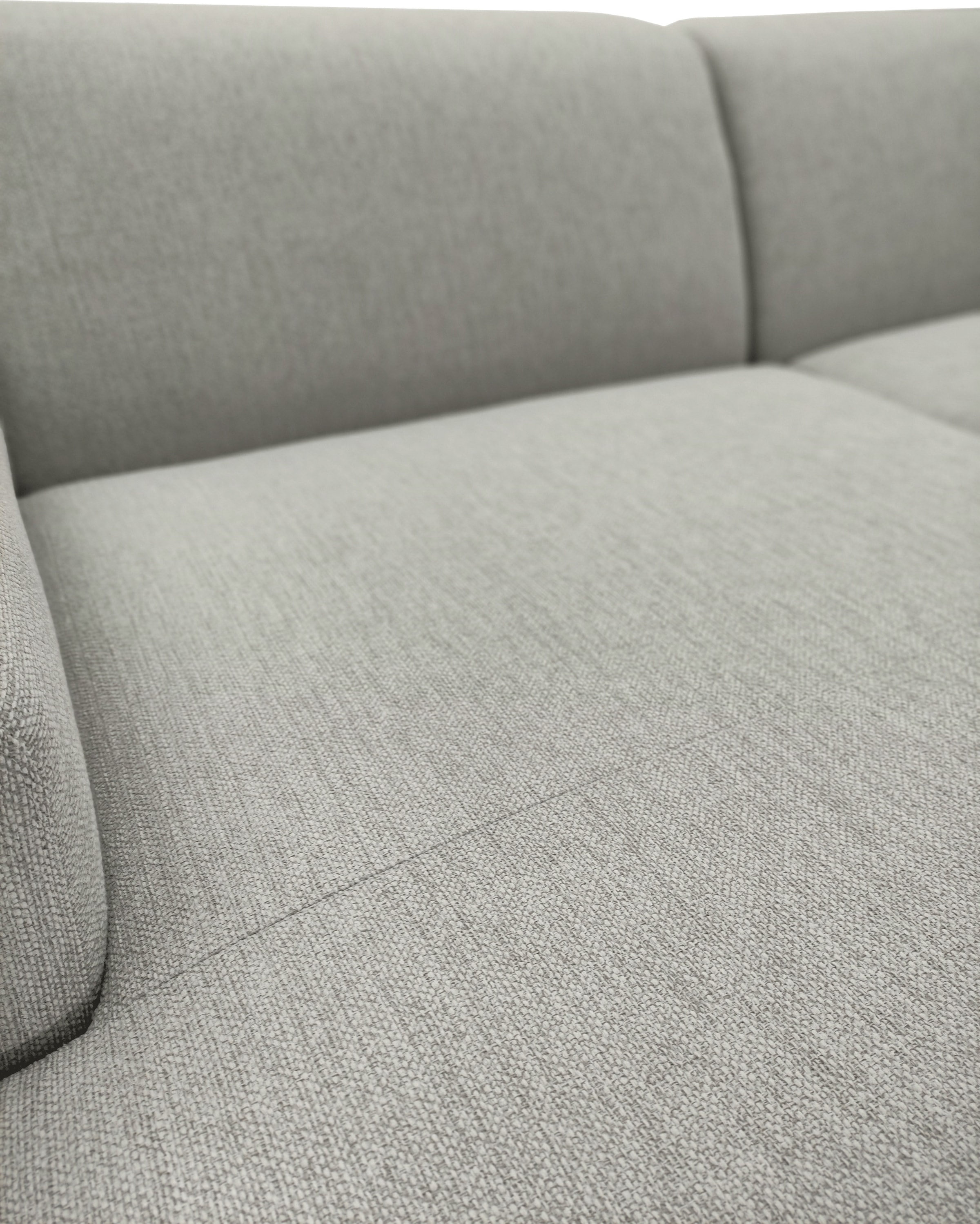 GOODproduct Ecksofa »Koa, 228 cm, L-Form, Modulsofa in Cord, Chenille, Struktur, Webstoff« Designsofa, weicher Lounge-Sitzkomfort, Welleunterfederung, bodentief