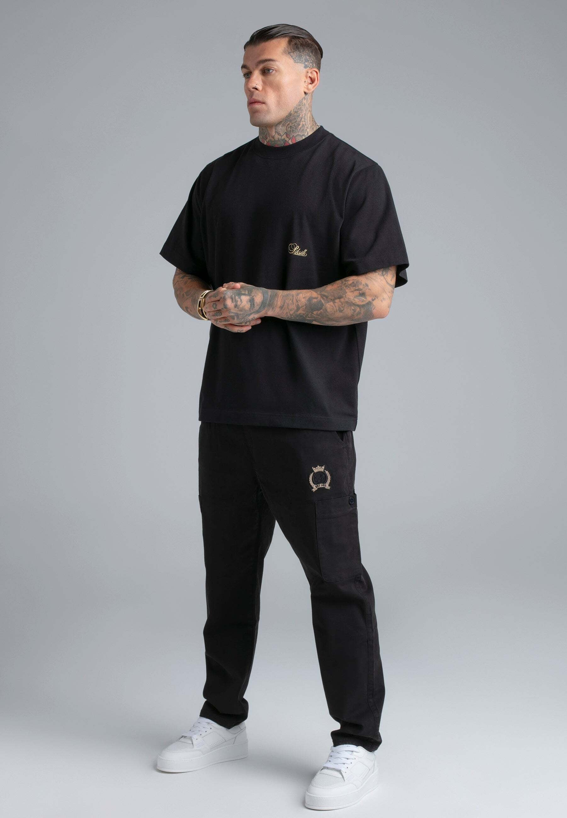 Siksilk Pantalon cargo »Siksilk Cargohose Loose Fit«