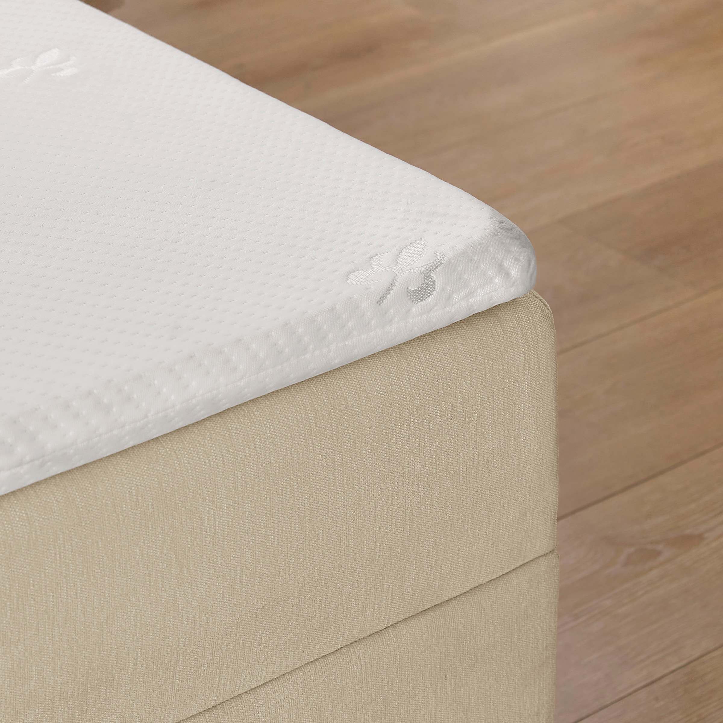 GOODproduct Boxbett »Haileyy inkl. Bettkasten und Topper, Liegefläche 180x200cm« erhältlich in der Grösse 180x200 cm, inkl. Aufbauvideo