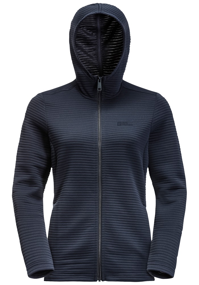 Jack Wolfskin Kapuzenfleecejacke »MODESTO HOODED JKT WOMEN«, mit Kapuze