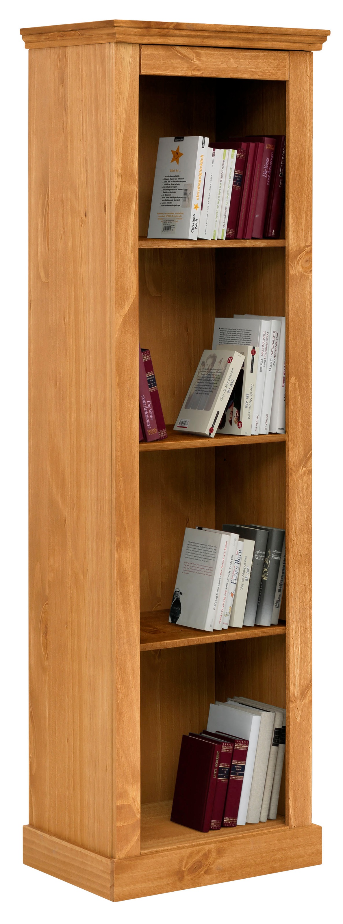 GOODproduct Stauraumregal »Selma« 1 Stk. tlg. Kiefernholz, feste und verstellbare Böden, Breite 55 cm, Höhe 180 cm