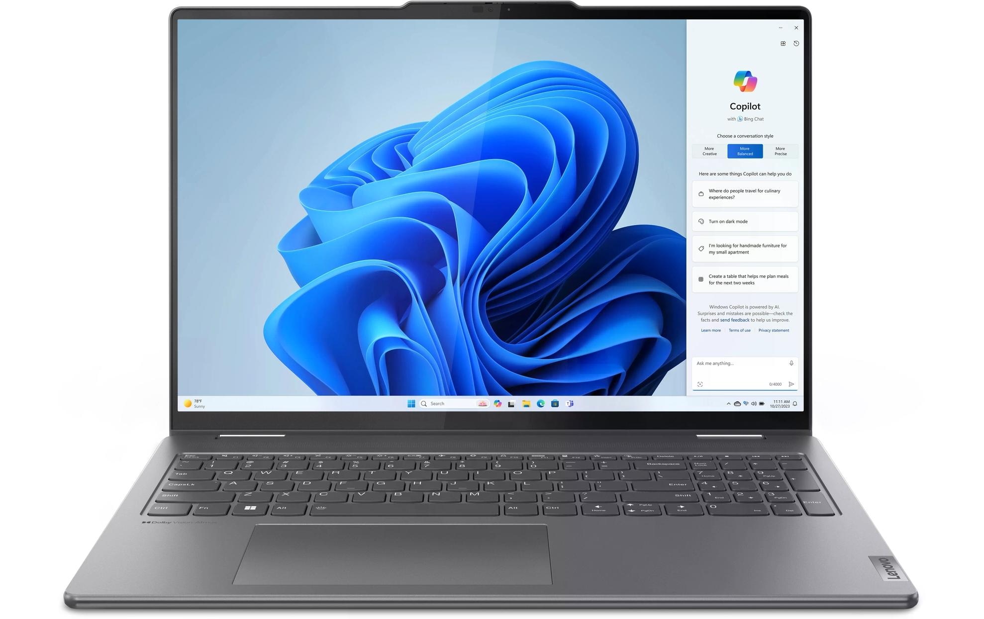 Lenovo Notebook »Yoga 7 2-in-1 16IML9 (Intel)«, / 16 Zoll, 1000 GB SSD