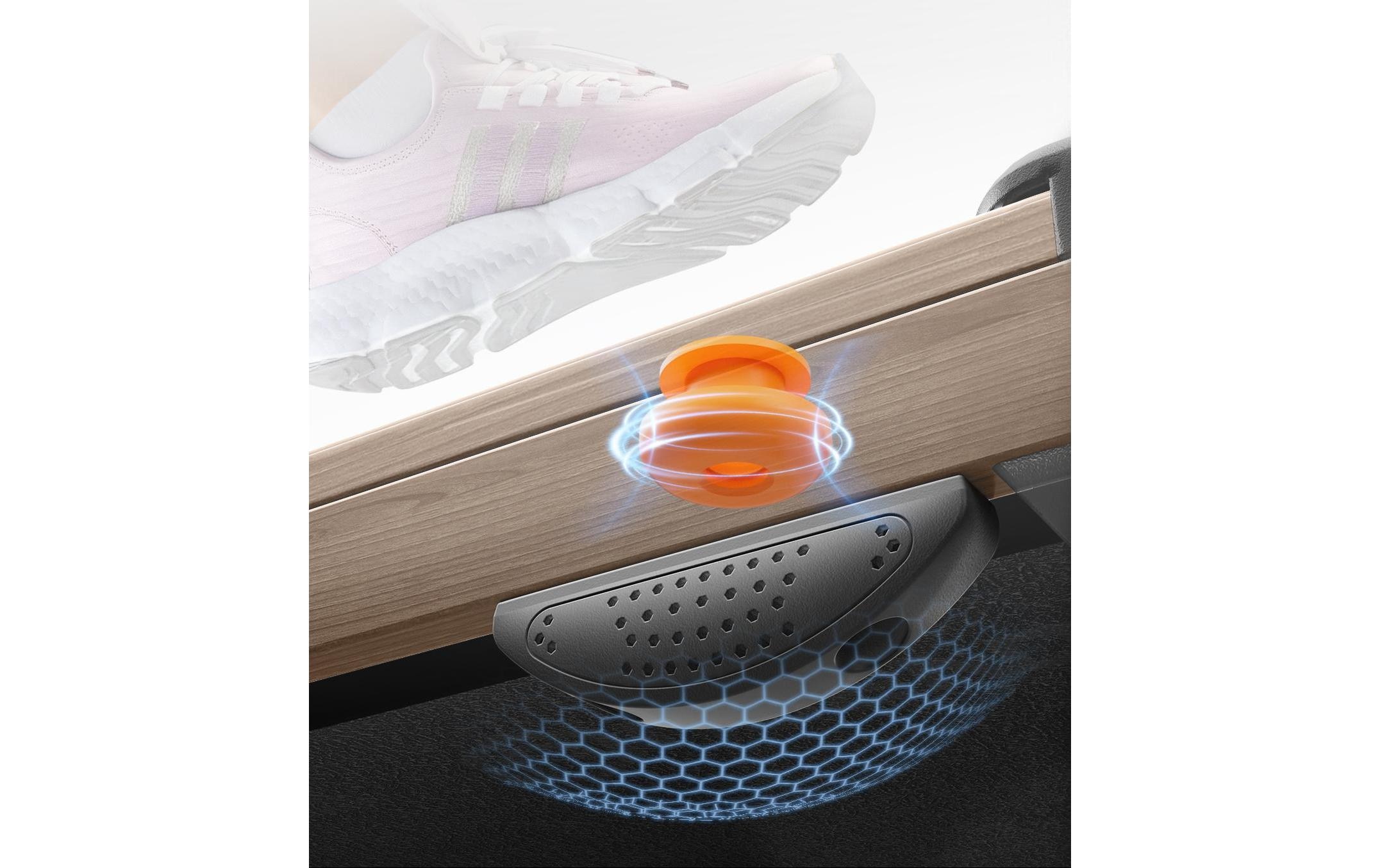   Tapis de course »Urevo SpaceWalk E4W« Messwerte: Schritte, Distanz, Geschwindigkeit, Kalorienverbrauch, Zeit