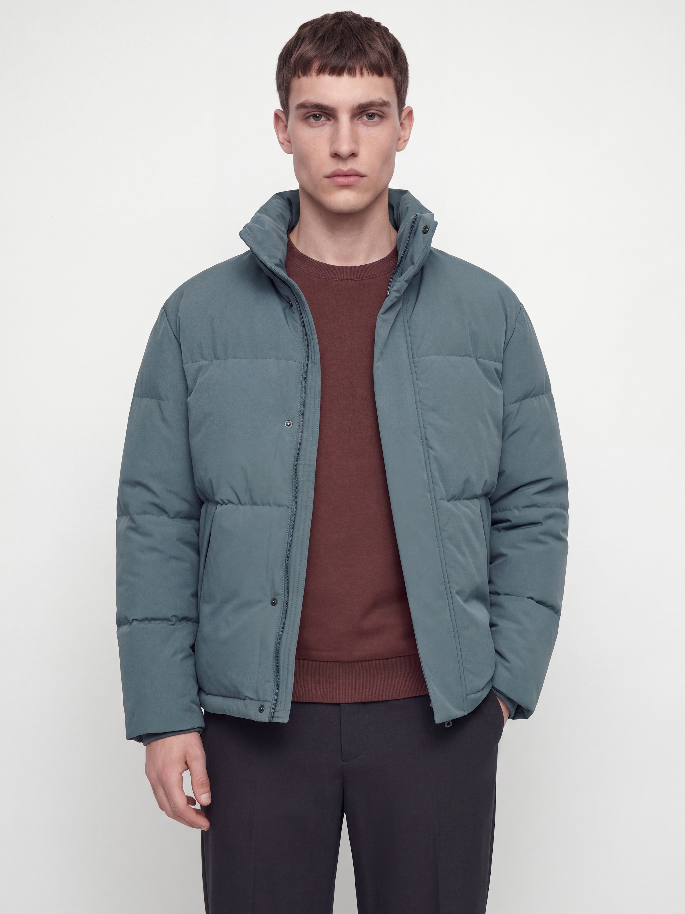 Jack & Jones Steppjacke »JJESOHO PUFFER COLLAR AW26 SN« Kunstfaser, regular fit