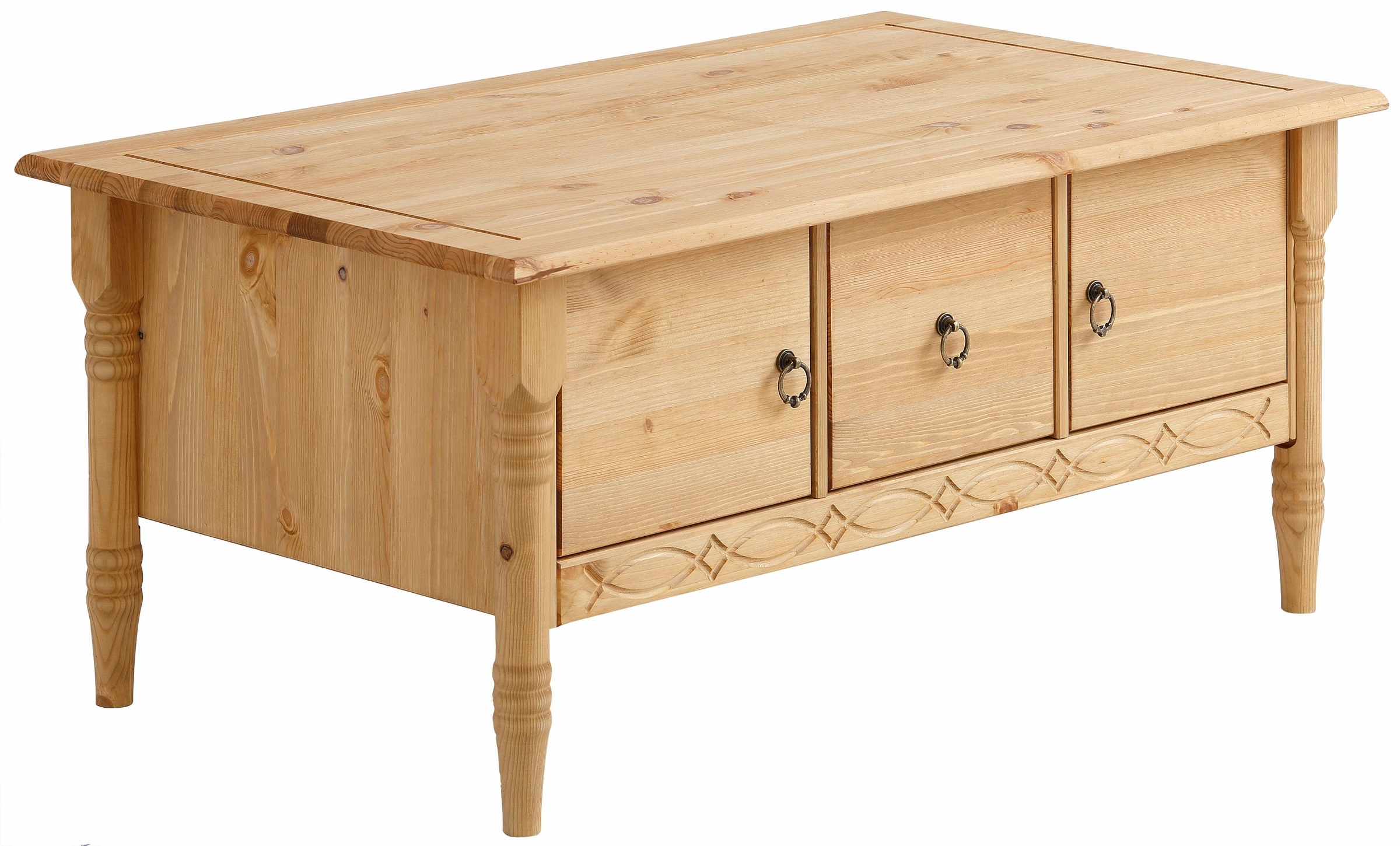 Image of Home affaire Couchtisch »Indra«, mit 3 Holztüren in 3 Farben bei Ackermann Versand Schweiz