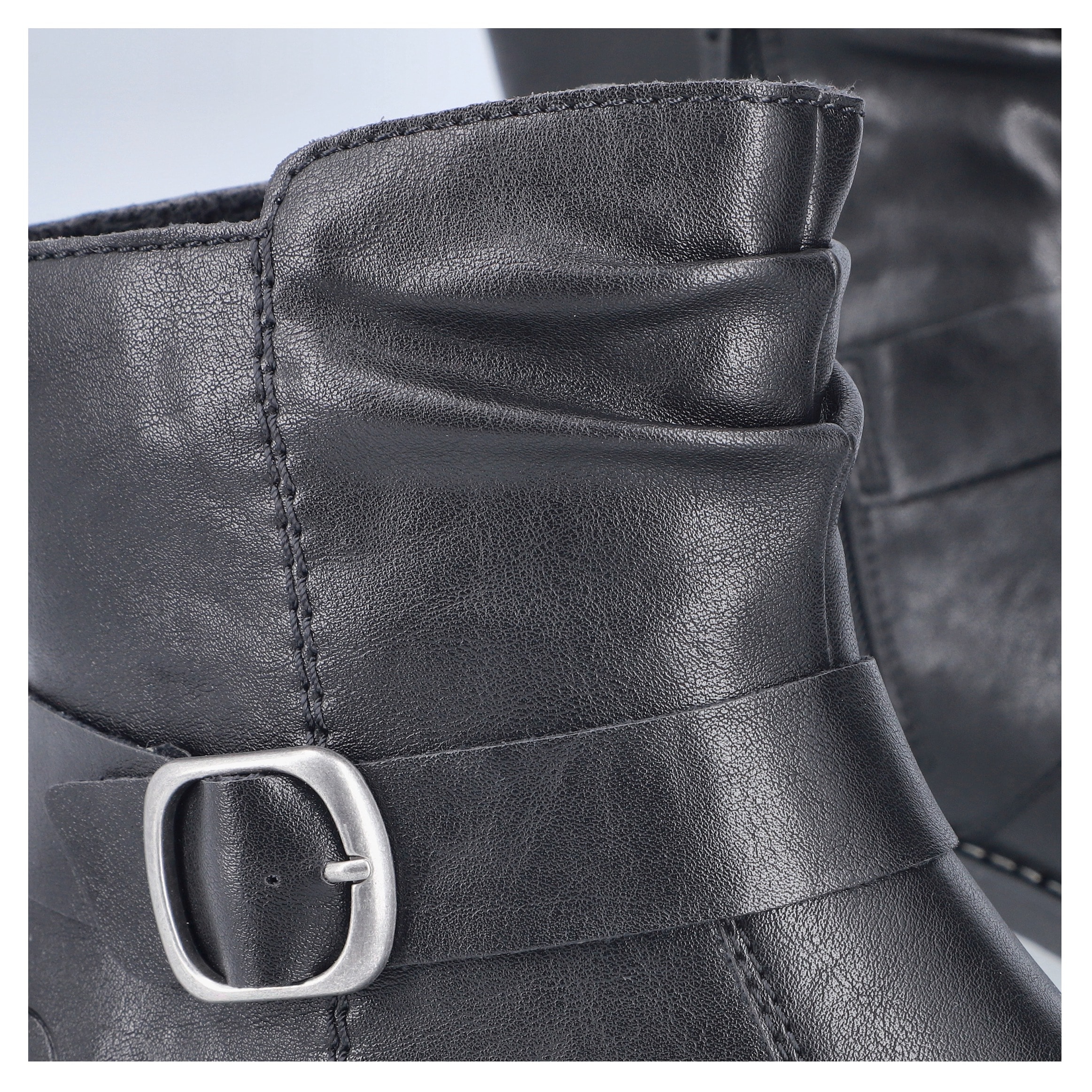 Rieker Stiefelette  Boots, Blockabsatz, mit Innenreissverschluss