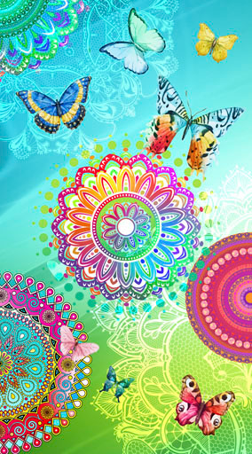 hip St.), (1 Mandalas ♕ versandkostenfrei Strandtuch mit Seepferdchen auf »Amada«, &