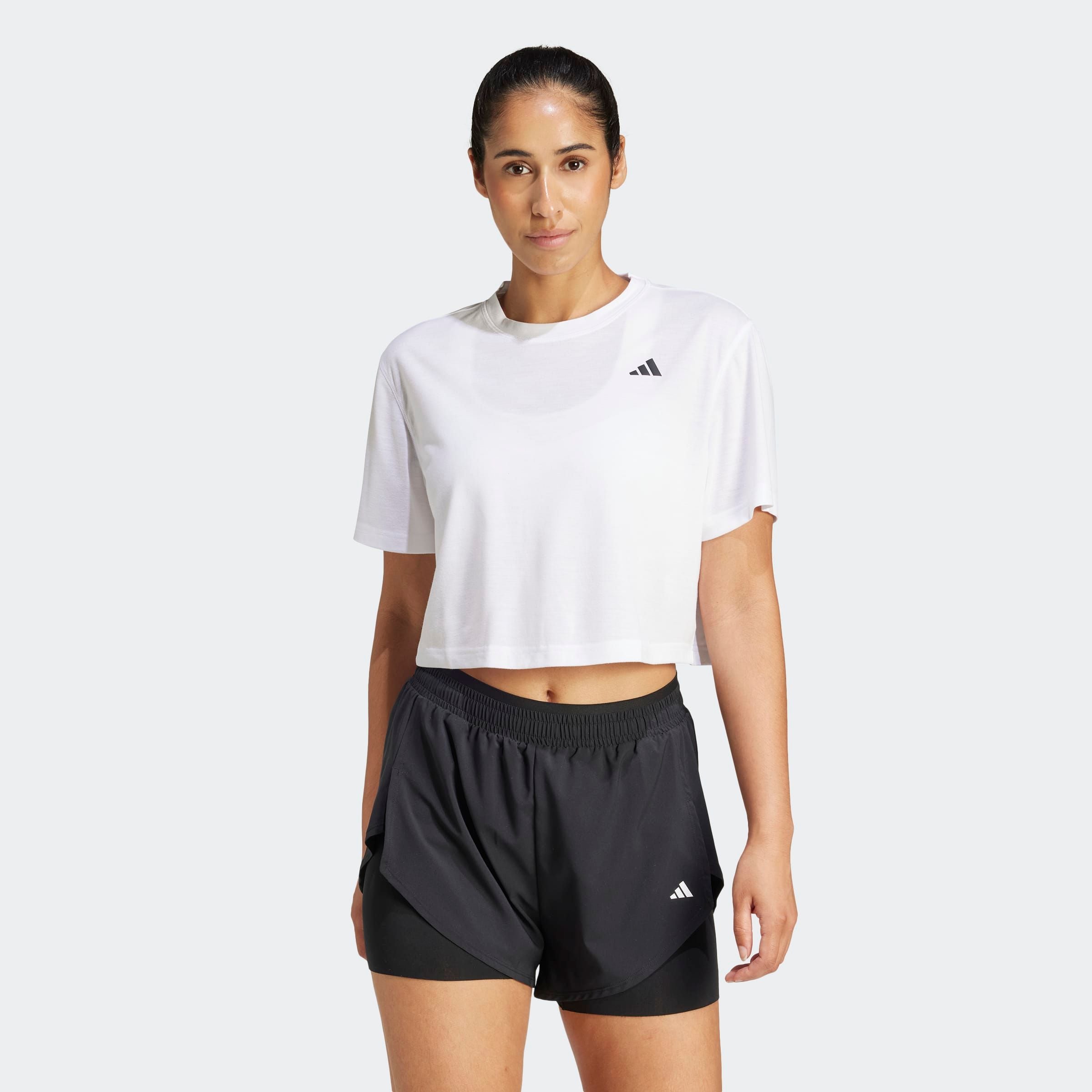 Image of adidas Performance T-Shirt "TRAIN ESSENTIALS BOXY WORKOUT" lockere Passform, mit CLIMACOOL Technologie, schnell trocknend