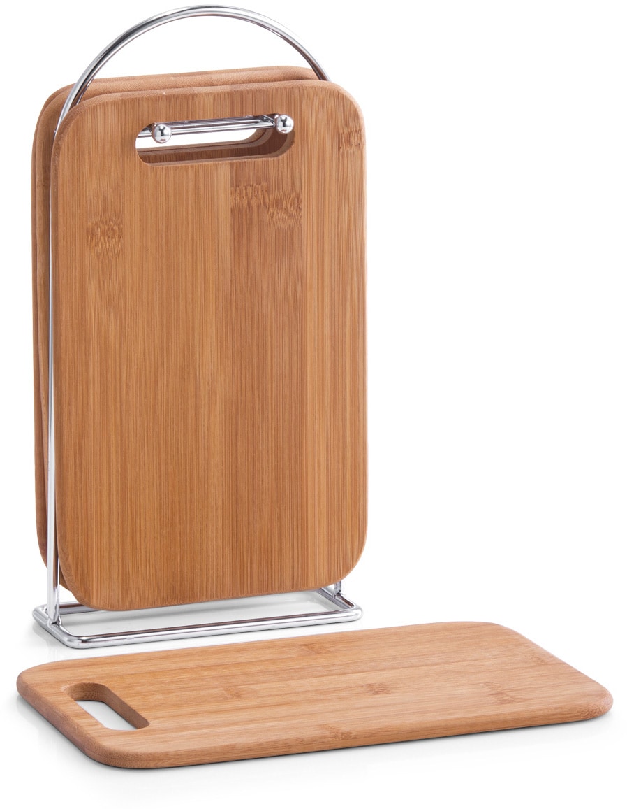 Image of Zeller Present Frühstücksbrett "Bamboo" aus hochwertigem Bambus