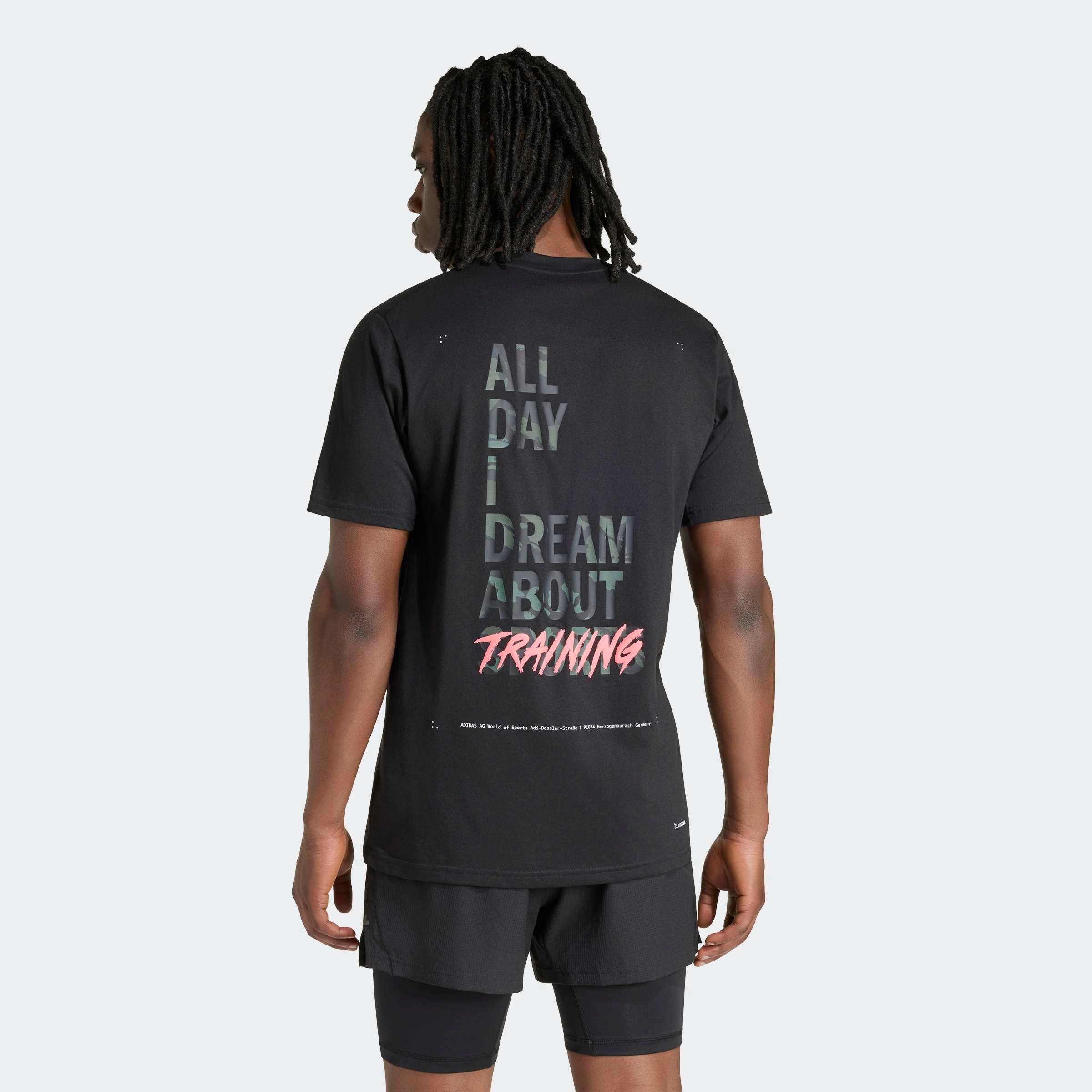 adidas Performance T-shirt »CLIMACOOL CAMO TRAINING GRAFIK« style sportif, avec technologie Climacool®, en polyester