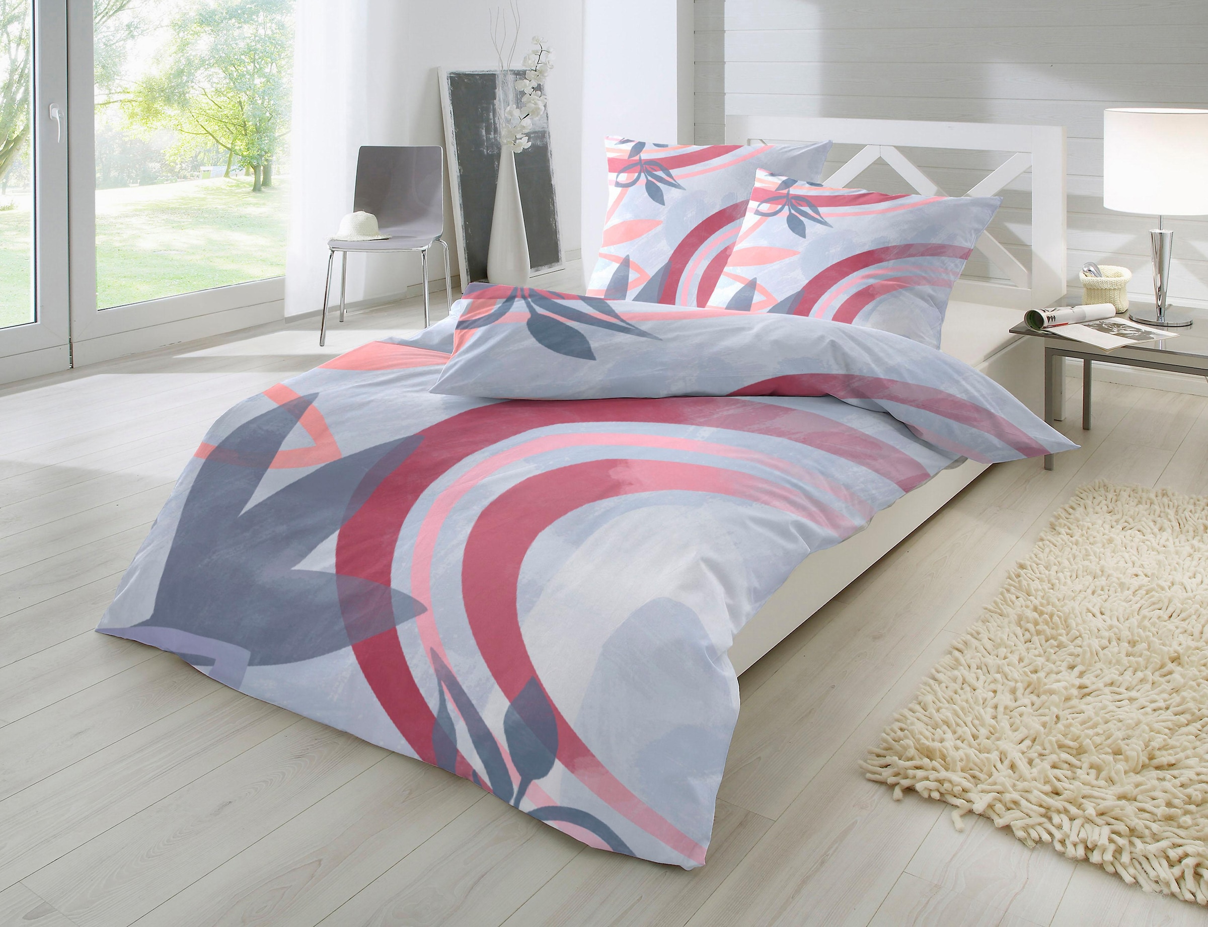 Primera Bettwäsche »Art Deco«, mit grossem Print