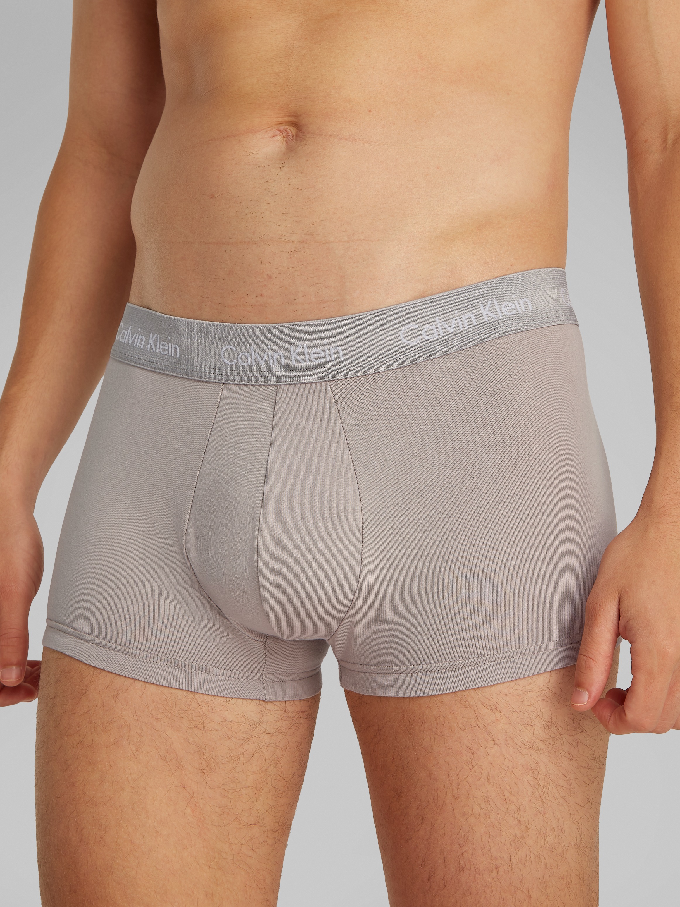 Calvin Klein Underwear Tronc »LOW RISE TRUNK 3PK« Packung, 3er-Pack, 3 cuis mit Logoschriftzügen
