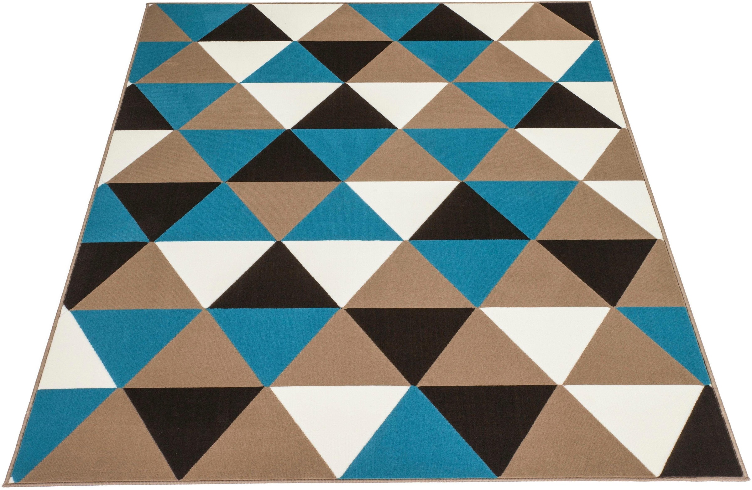 Image of Bruno Banani Teppich »Rabia«, rechteckig, 10 mm Höhe, Wohnzimmer bei Ackermann Versand Schweiz