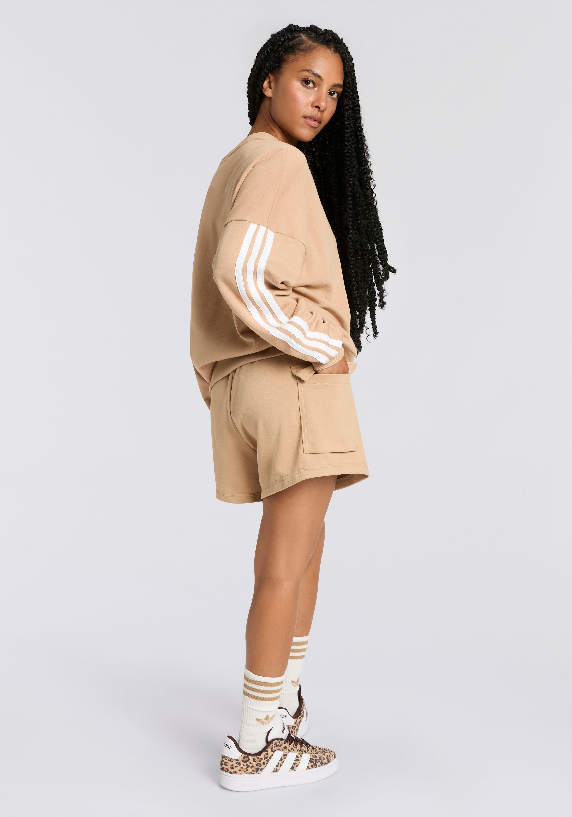 adidas Sportswear Shorts »W SL FT SHO«, (1 tlg.)