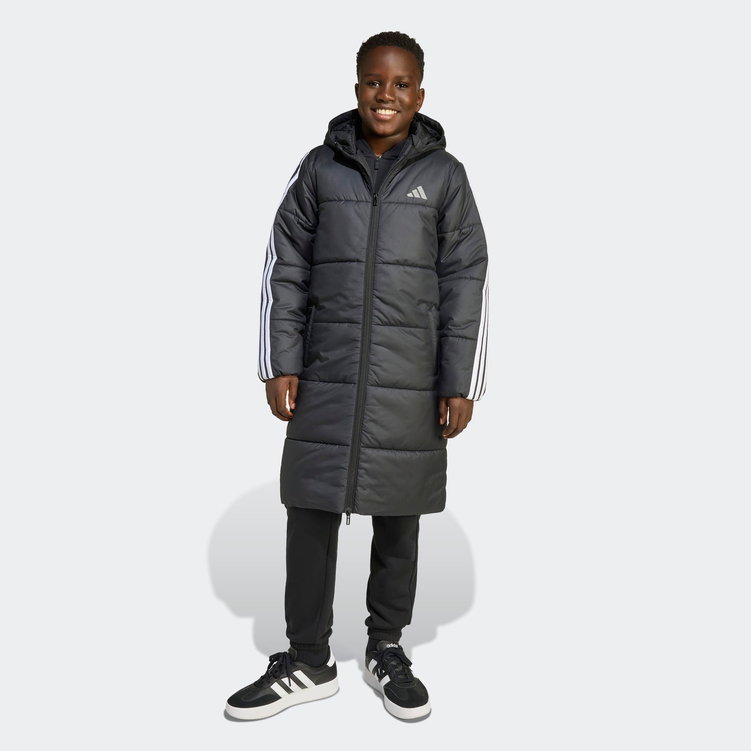 adidas Sportswear Winterjacke »J LONG COAT«