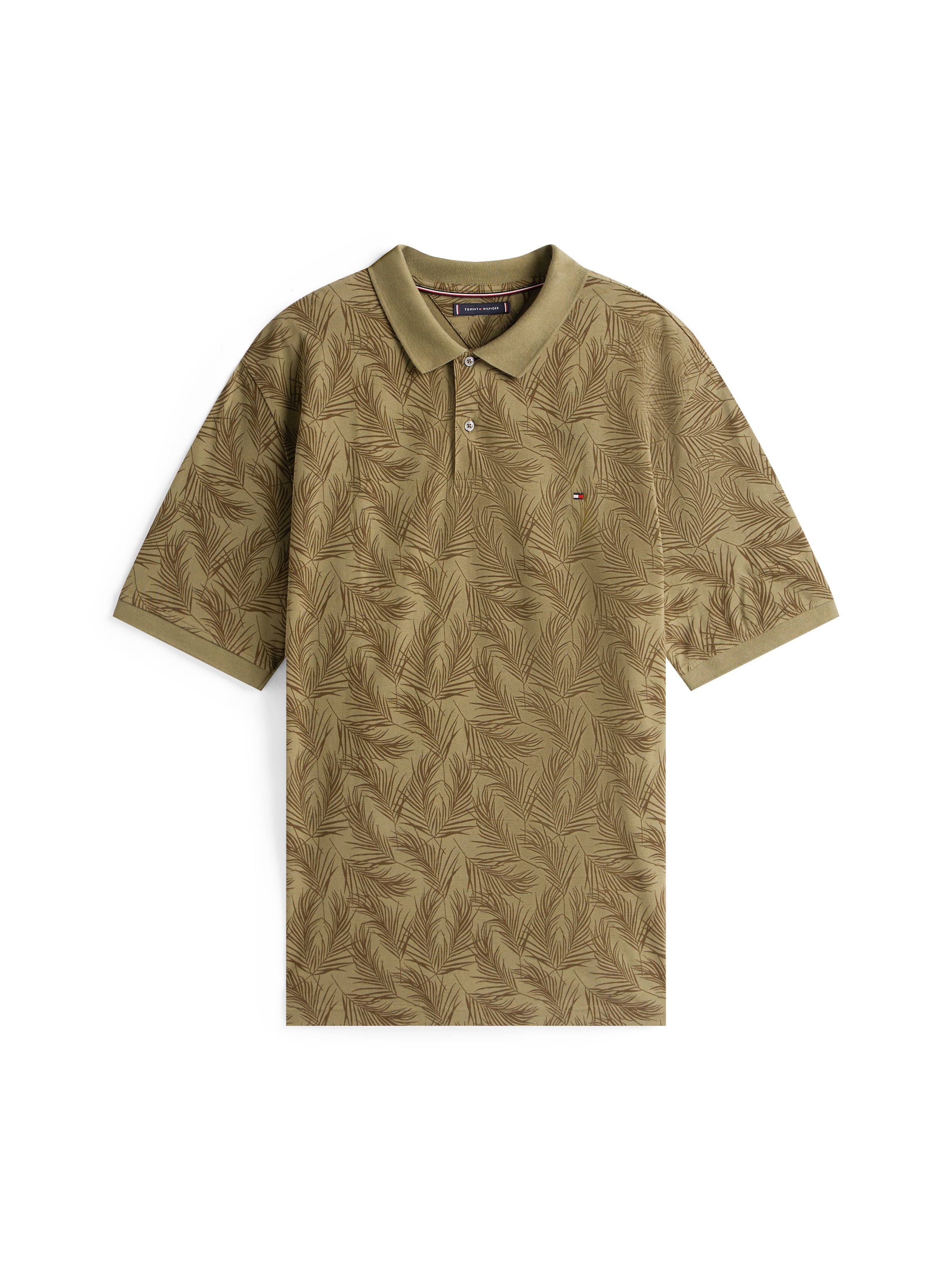 Tommy Hilfiger Big & Tall Poloshirt »BT-LEAF AOP REG POLO-B«, Grosse Grössen