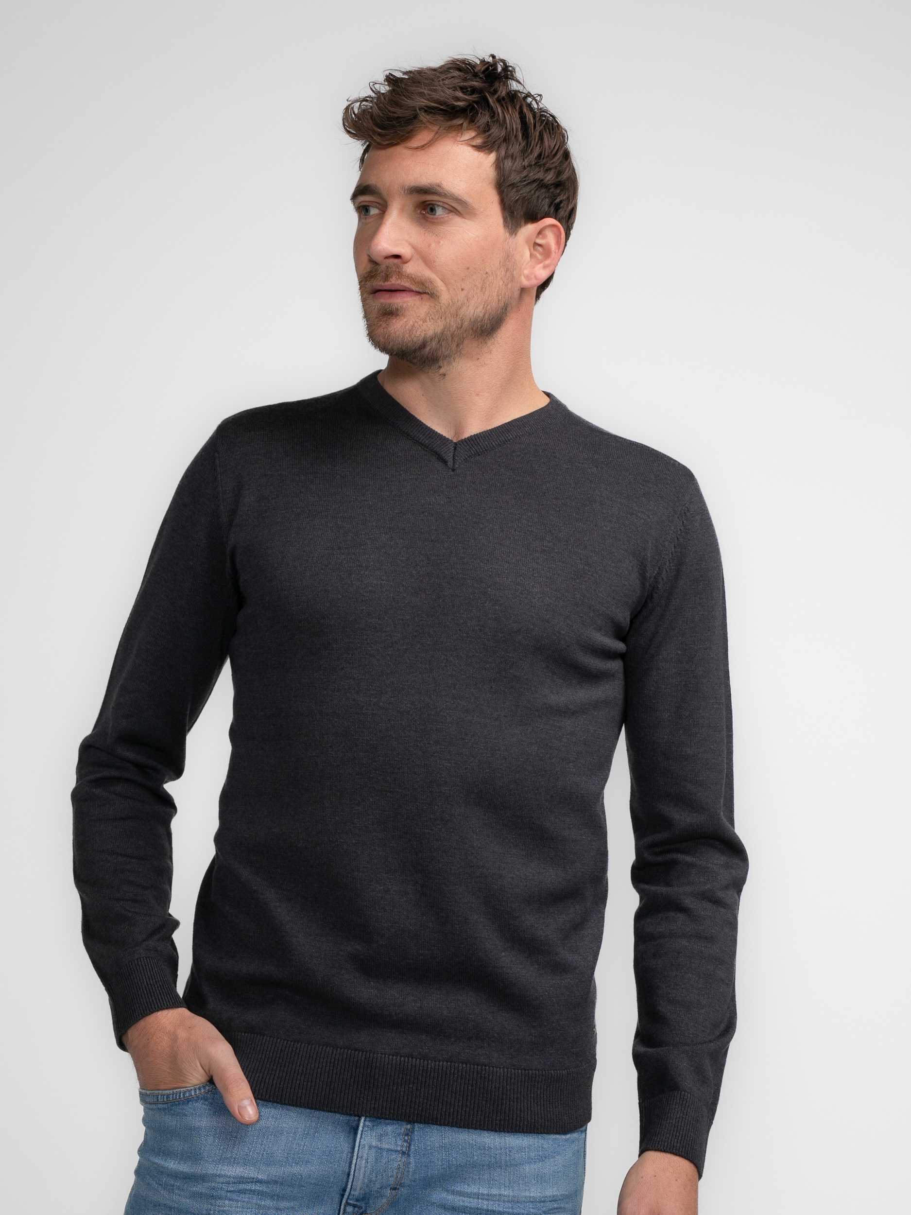 Petrol Industries V-Ausschnitt-Pullover »Men Knitwear V-Neck Basic«