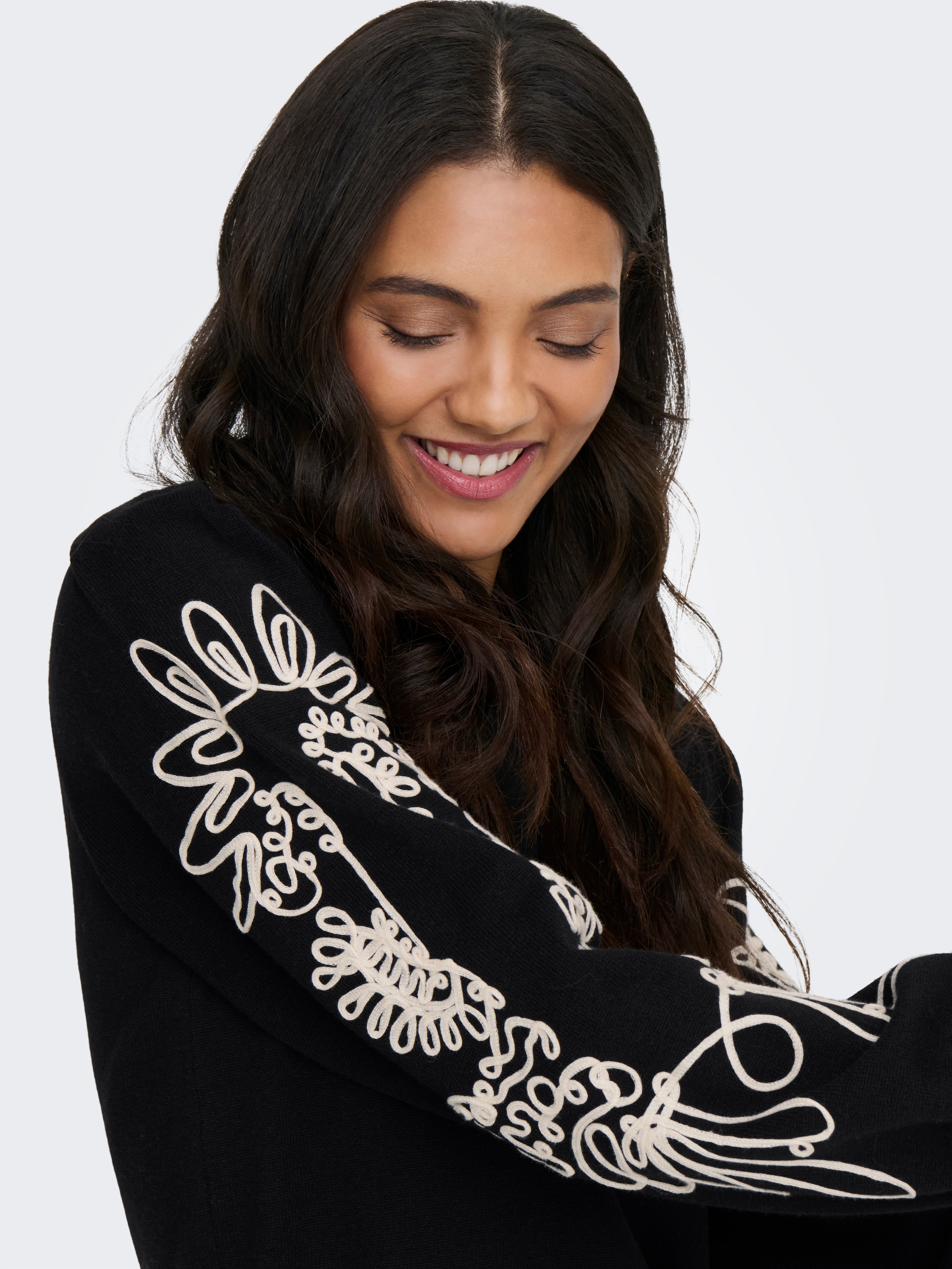 ONLY Strickpullover »ONLMAGNOLIA LS DETAIL PULLOVER KNT«