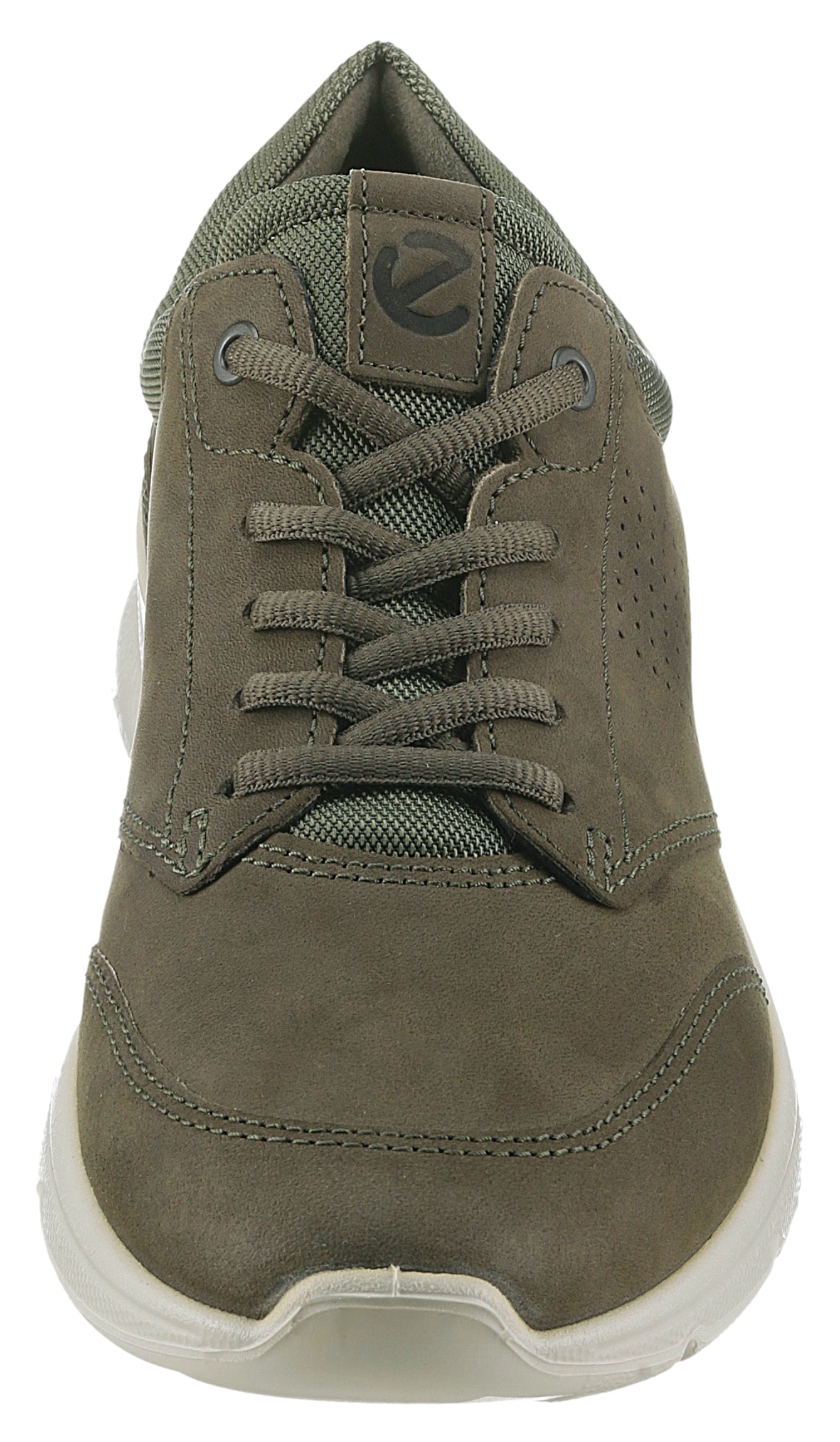 Ecco Sneaker »IRVING«, mit weisser Laufsohle, Freizeitschuh, Halbschuh, Schnürschuh
