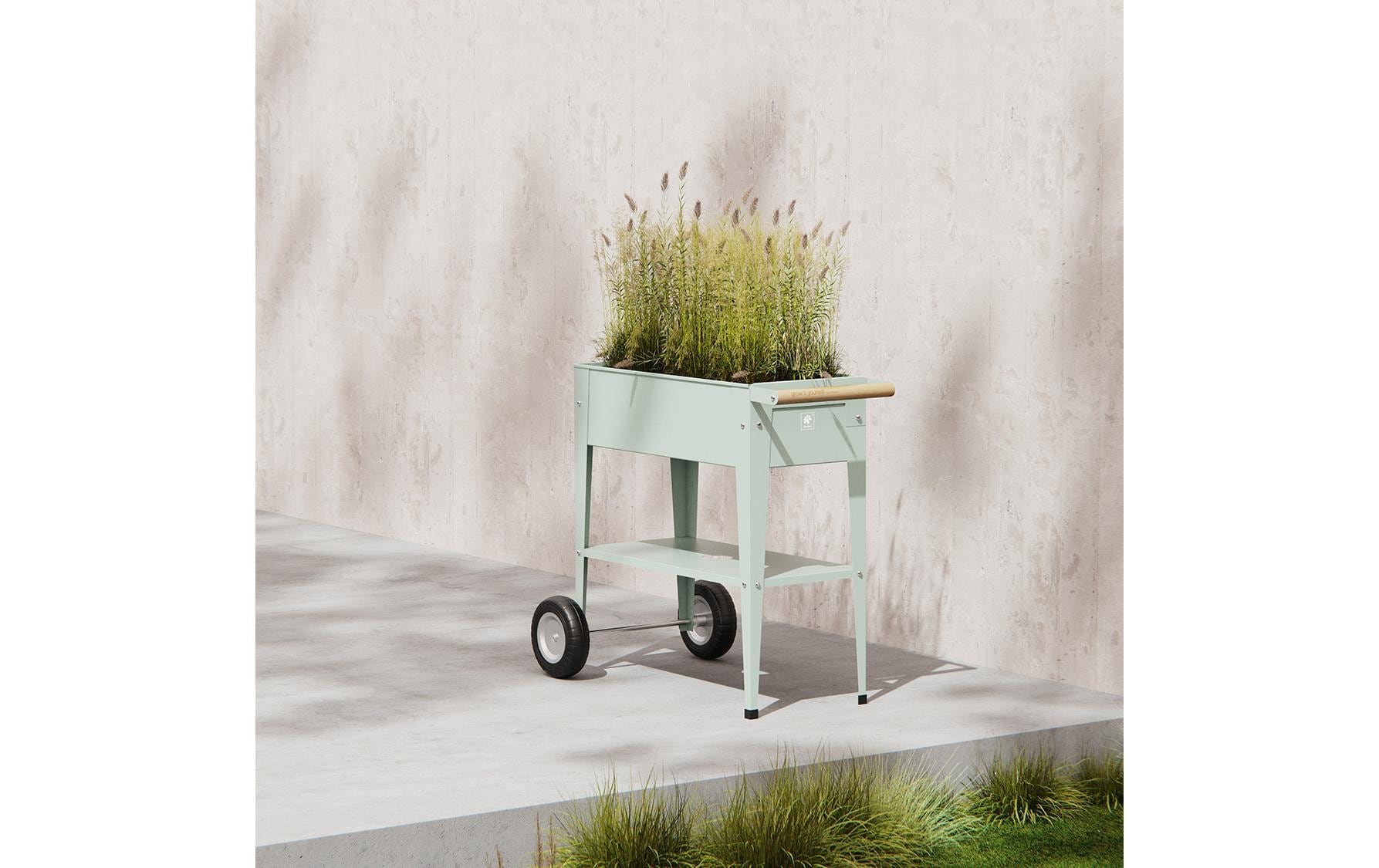 Herstera Garden Hochbeet »Urban Garden Wagen 75 x 35 x 80 cm« 47 l, BxTxH: 35x75x80 cm