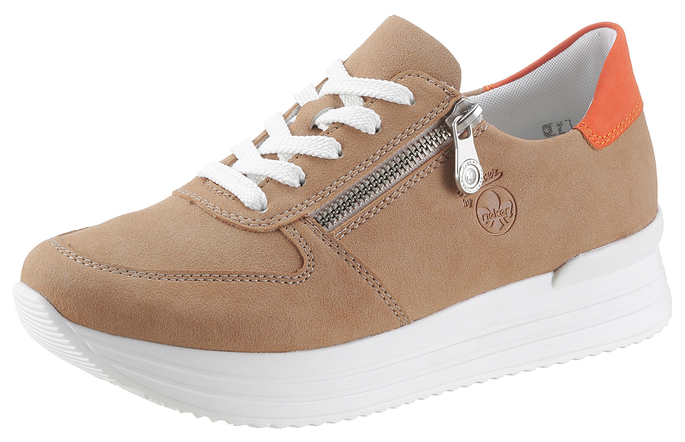 Image of Rieker Plateausneaker, mit weisser Laufsohle bei Ackermann Versand Schweiz