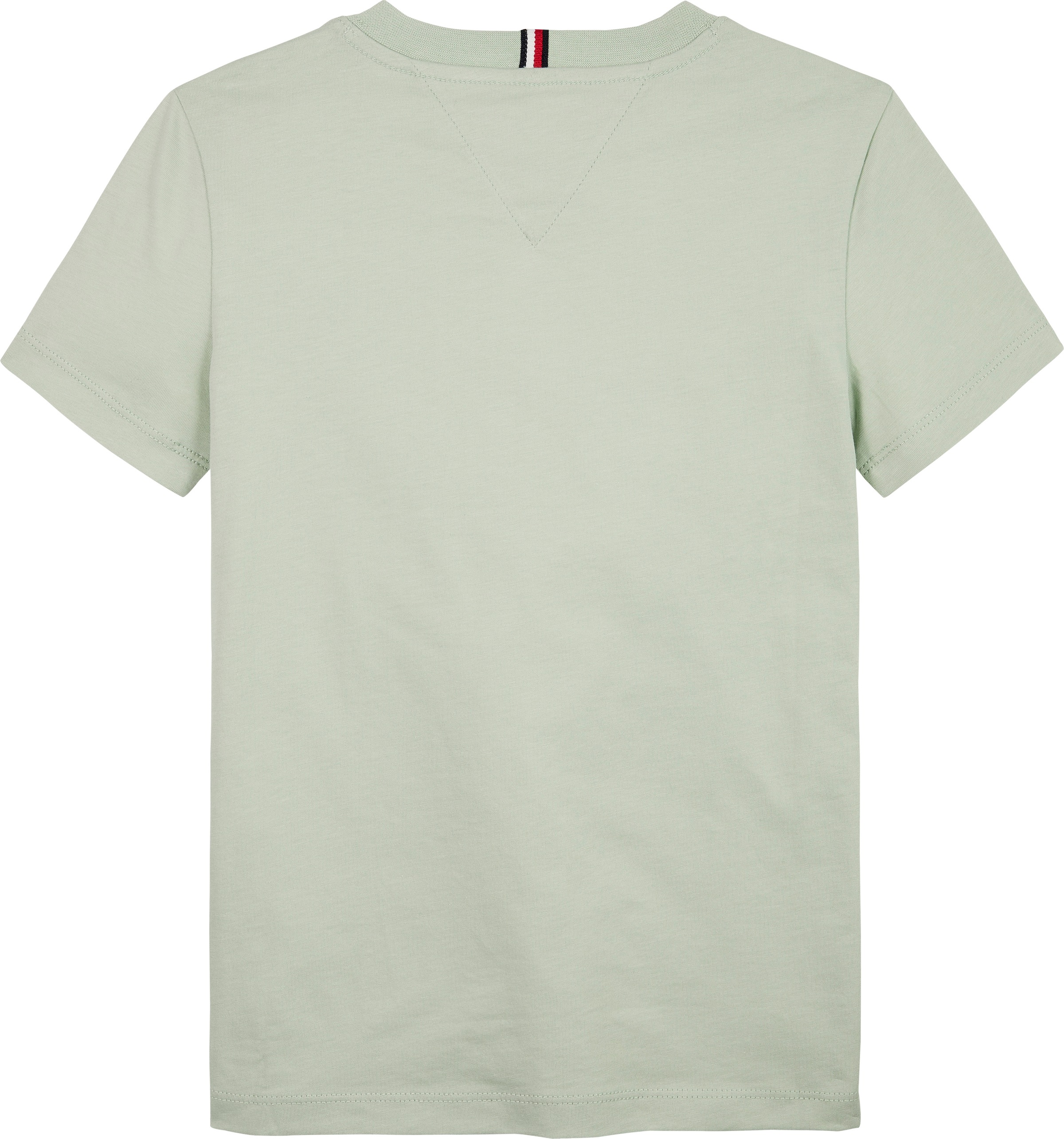Tommy Hilfiger T-Shirt »TOMMY SCRIPT FLAG PRINT TEE SS«, für Kinder bis 16 Jahre, mit Logo-Print