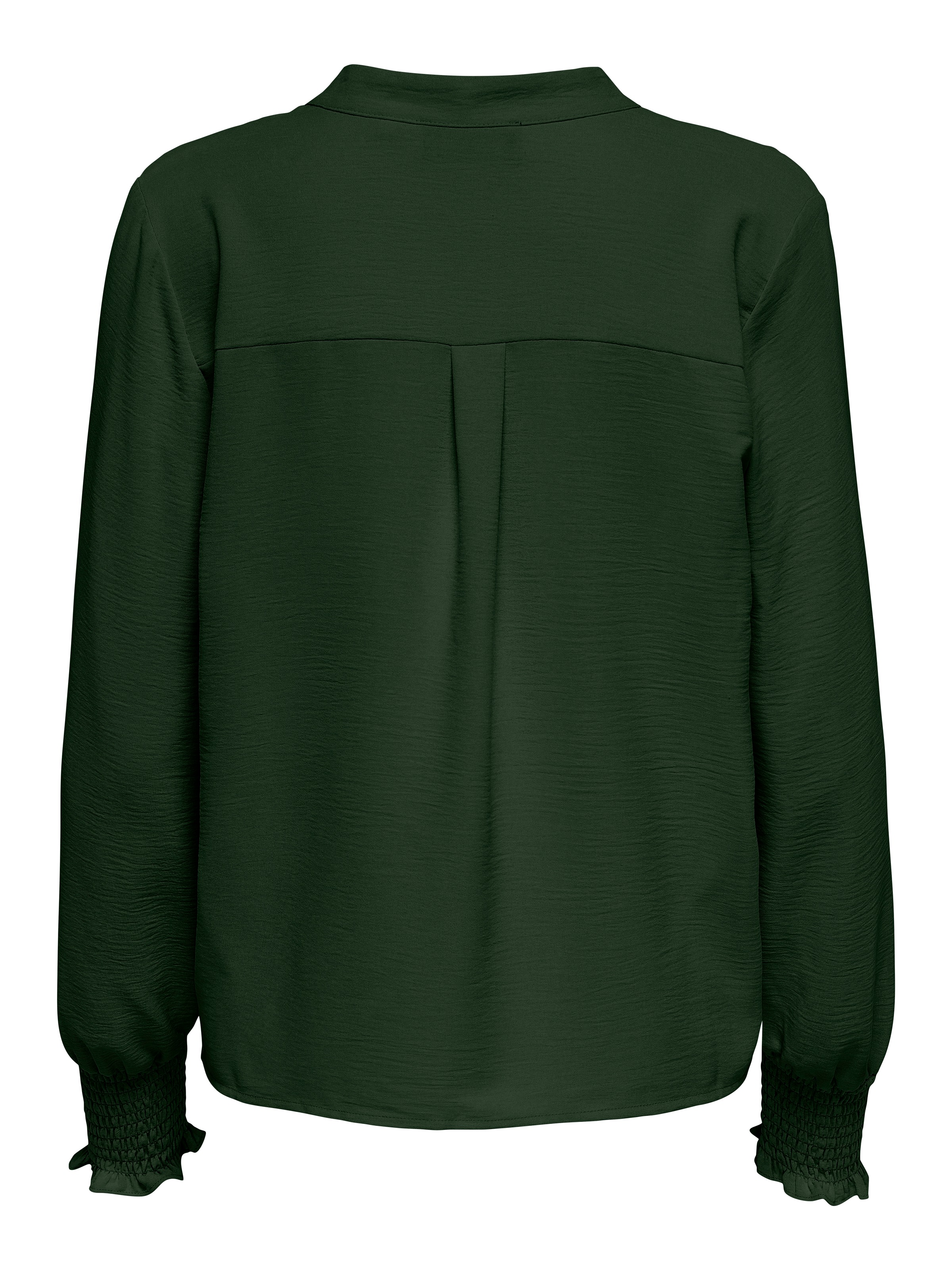 ONLY Blusenshirt »ONLMETTE V-NECK LS SMOCK TOP NOOS WVN«