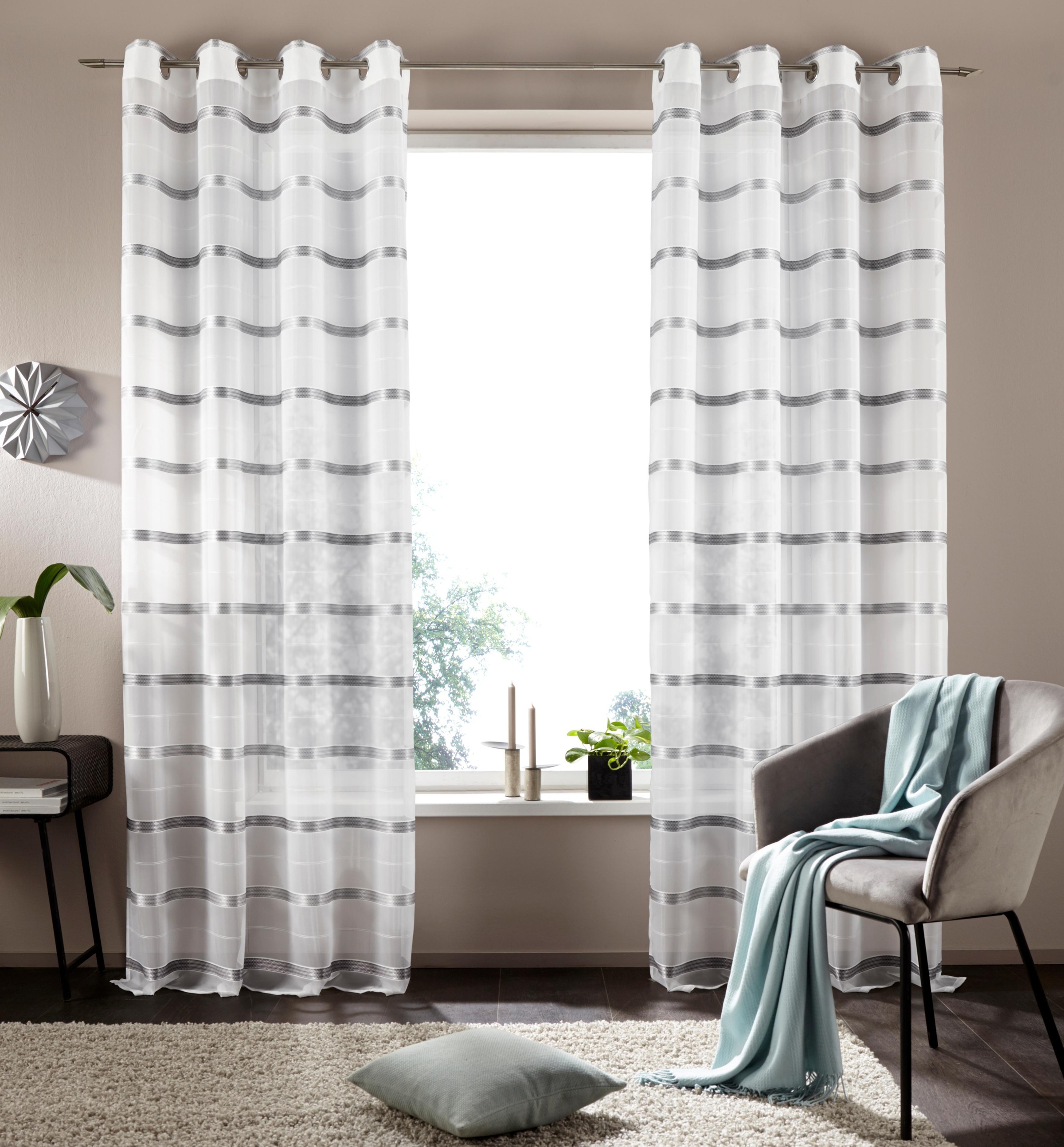 Image of Bruno Banani Gardine »Pintos«, (1 St.), transparent, verschiedene Grössen bei Ackermann Versand Schweiz