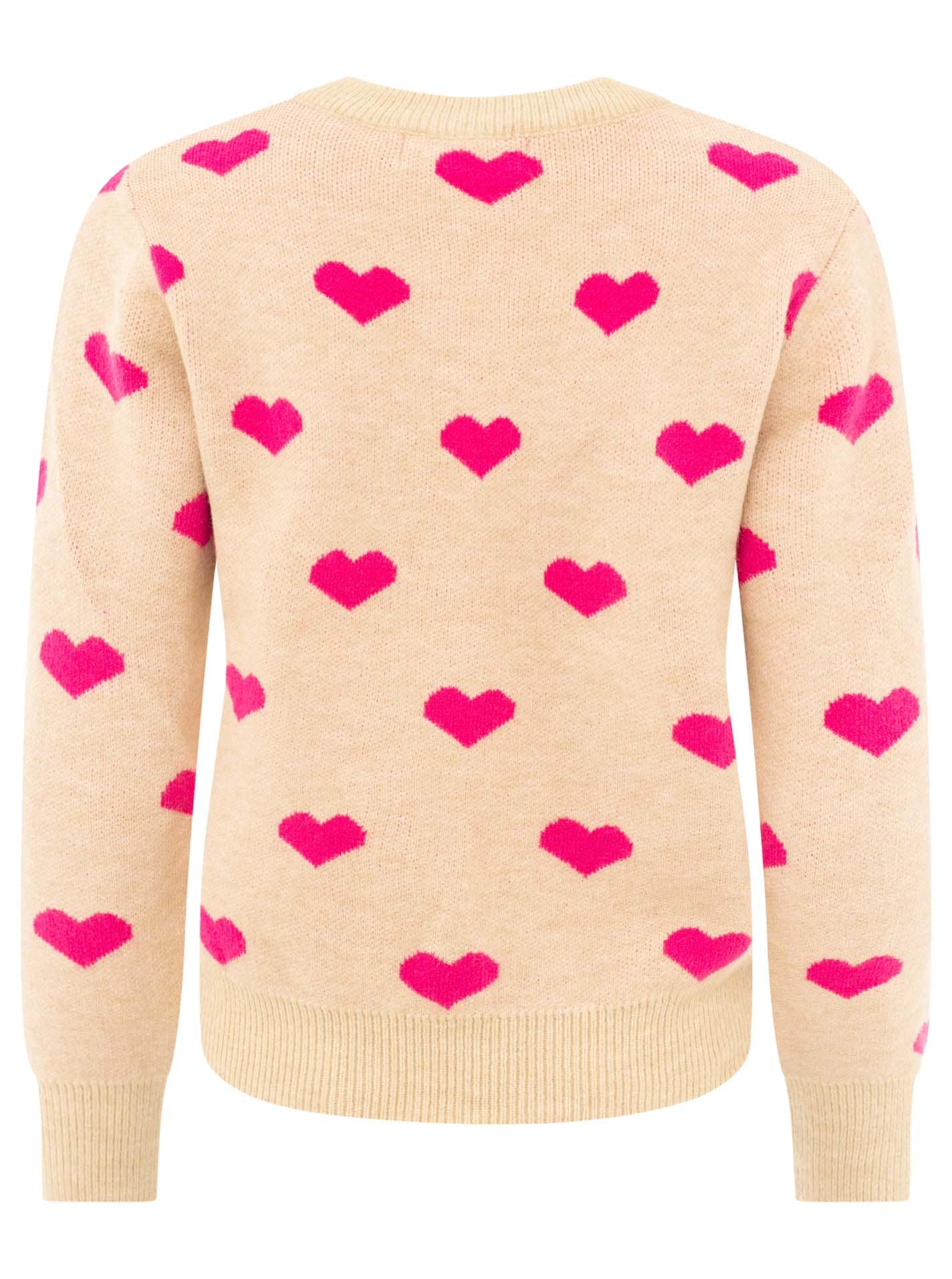 Zwillingsherz Strickpullover »"Herz"« mit Herzmotiv, Rundhalsausschnitt