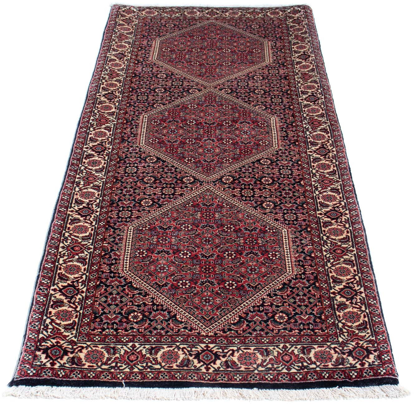 Image of morgenland Seidenteppich »Bidjar Medaillon 202 x 75 cm«, rechteckig, 1 mm Höhe, Unikat mit Zertifikat bei Ackermann Versand Schweiz